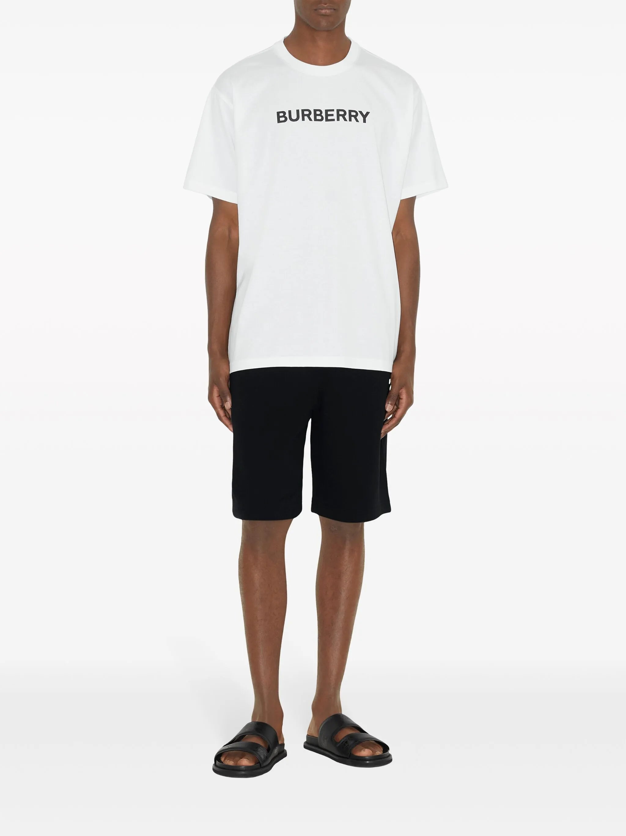 logo-print cotton T-shirt