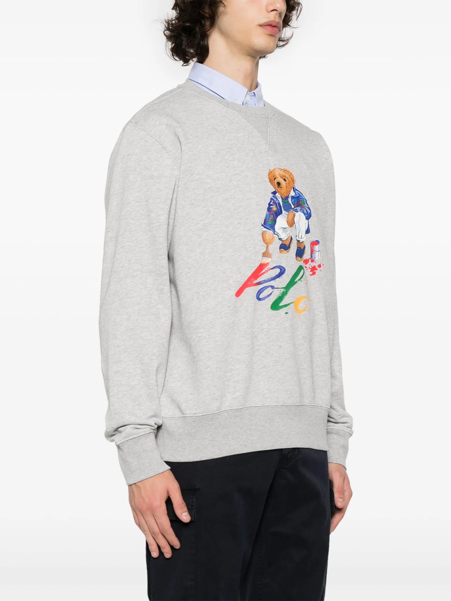 Polo Bear-print sweatshirt