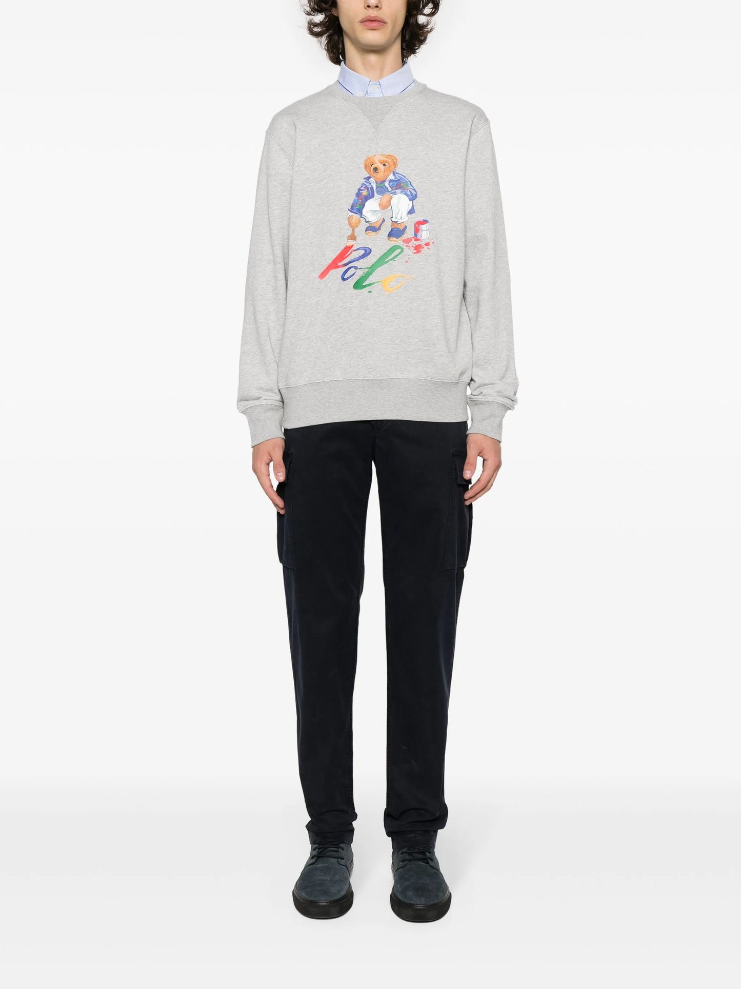 Polo Bear-print sweatshirt