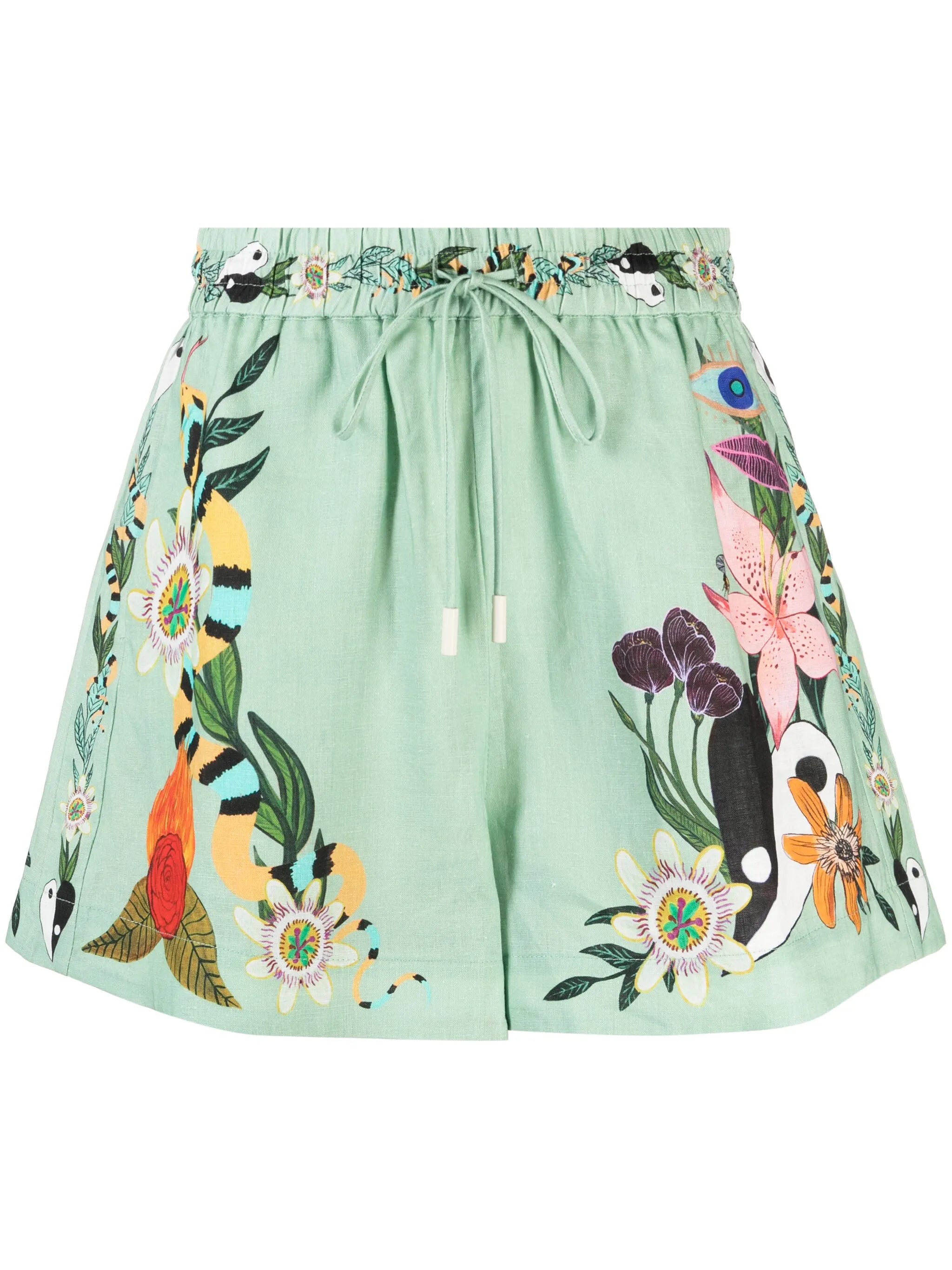Meagan linen shorts