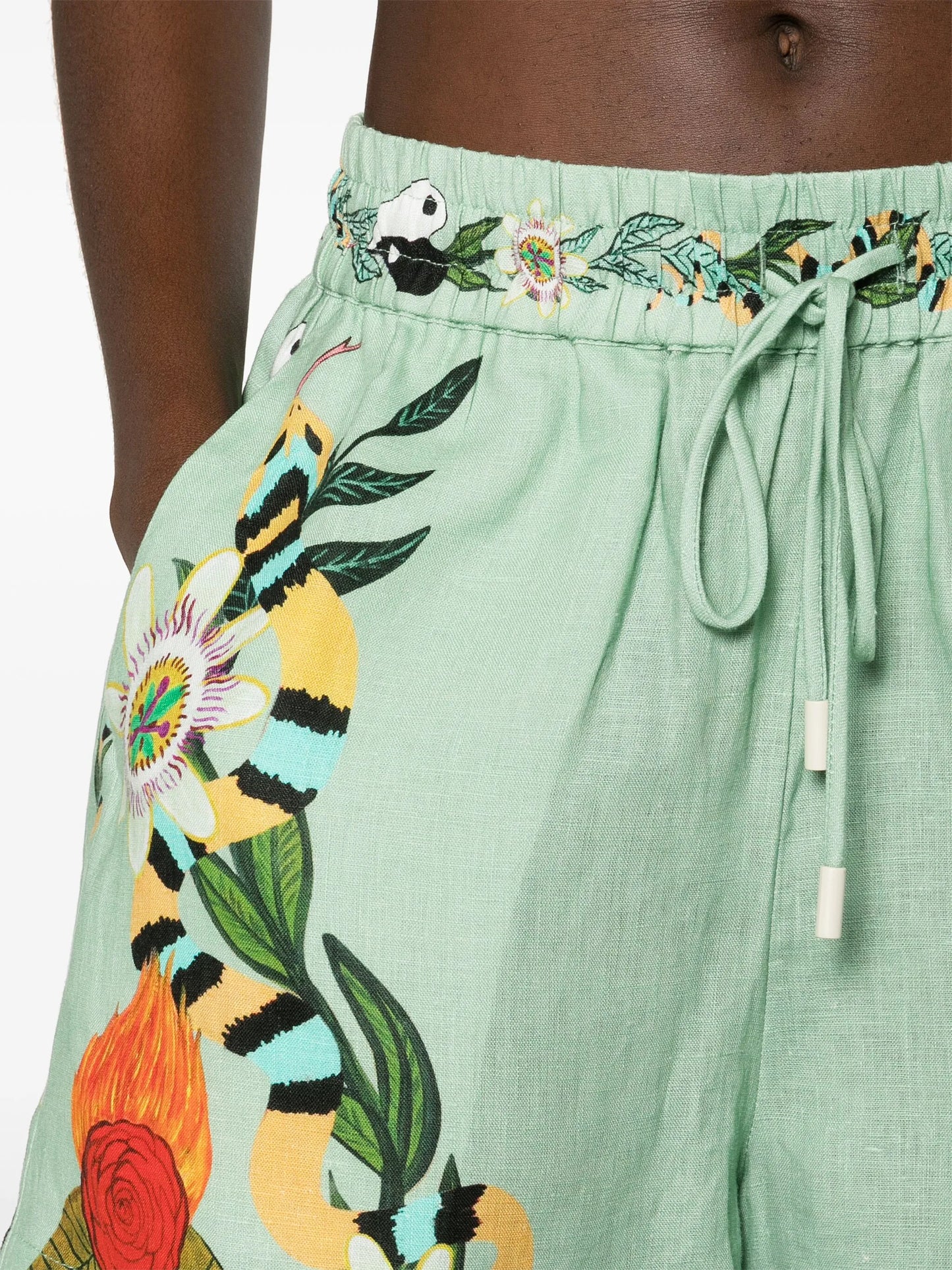 Meagan linen shorts