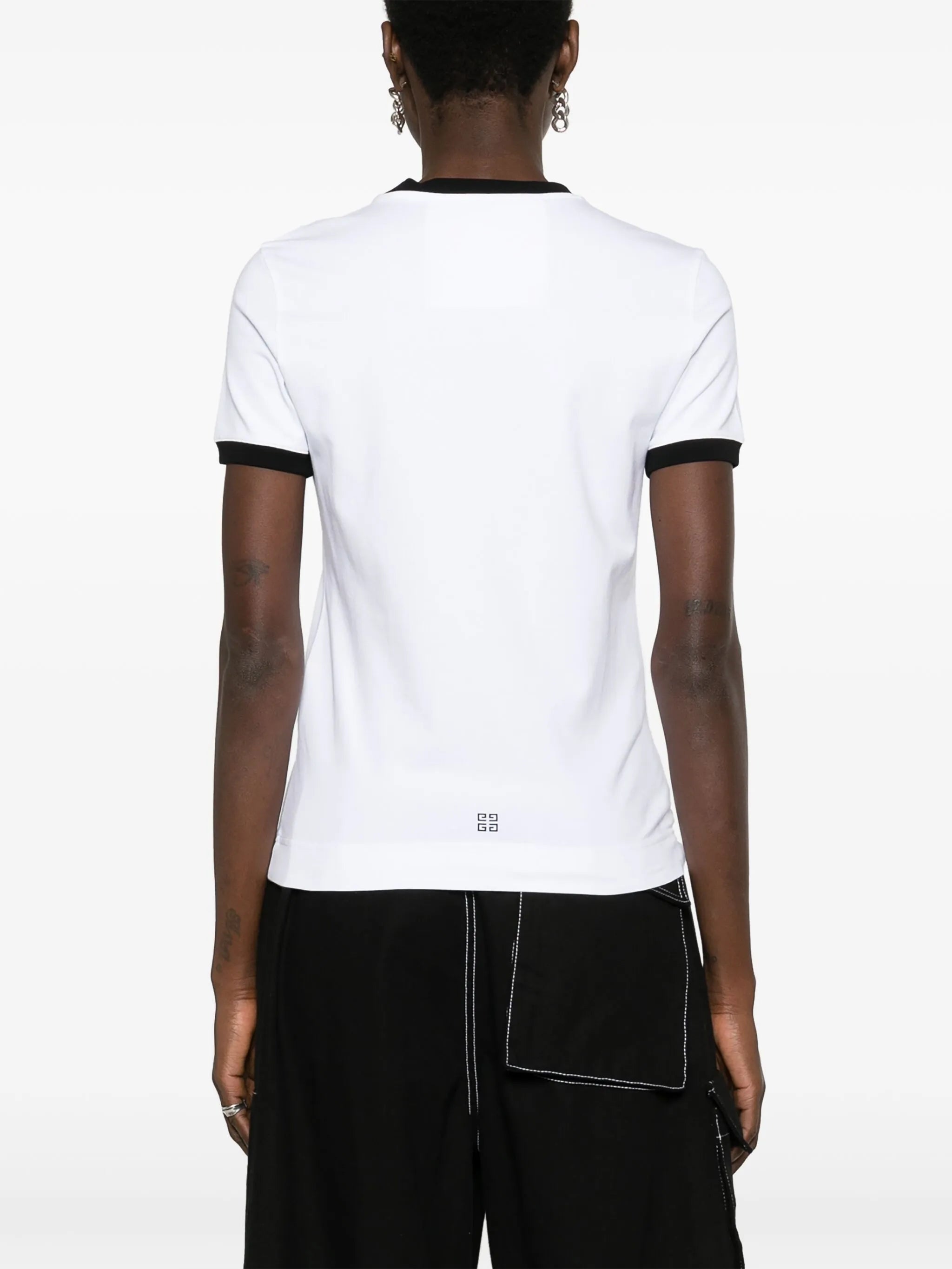 logo-print cotton T-shirt