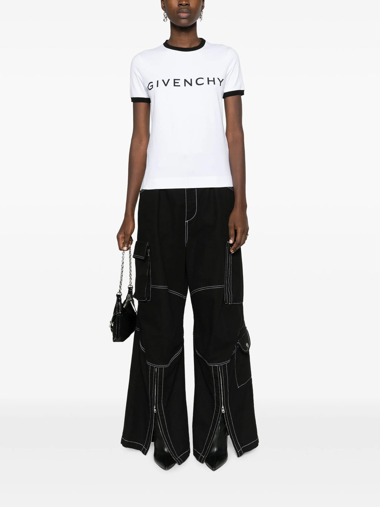 logo-print cotton T-shirt