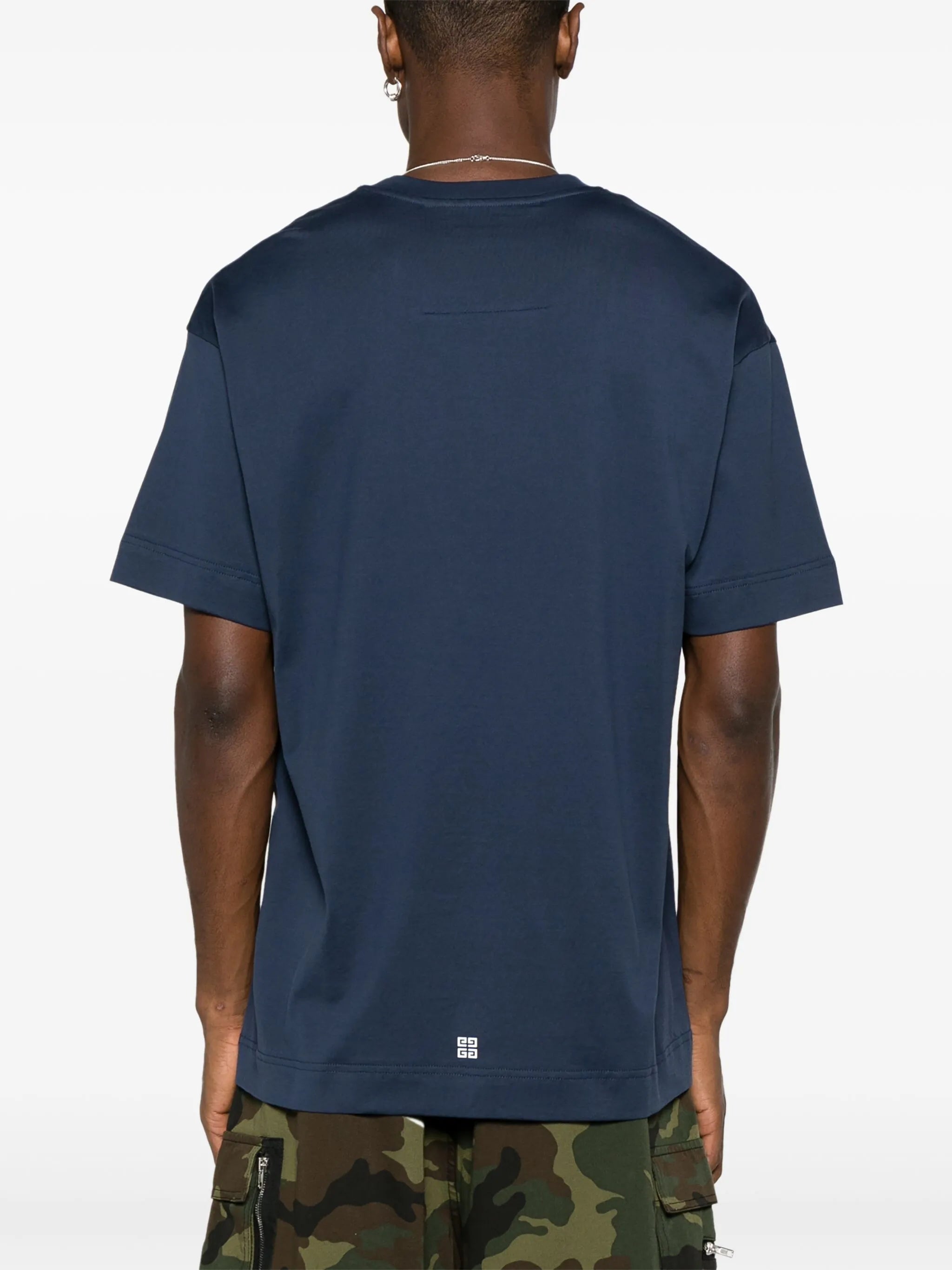 logo-print cotton T-shirt