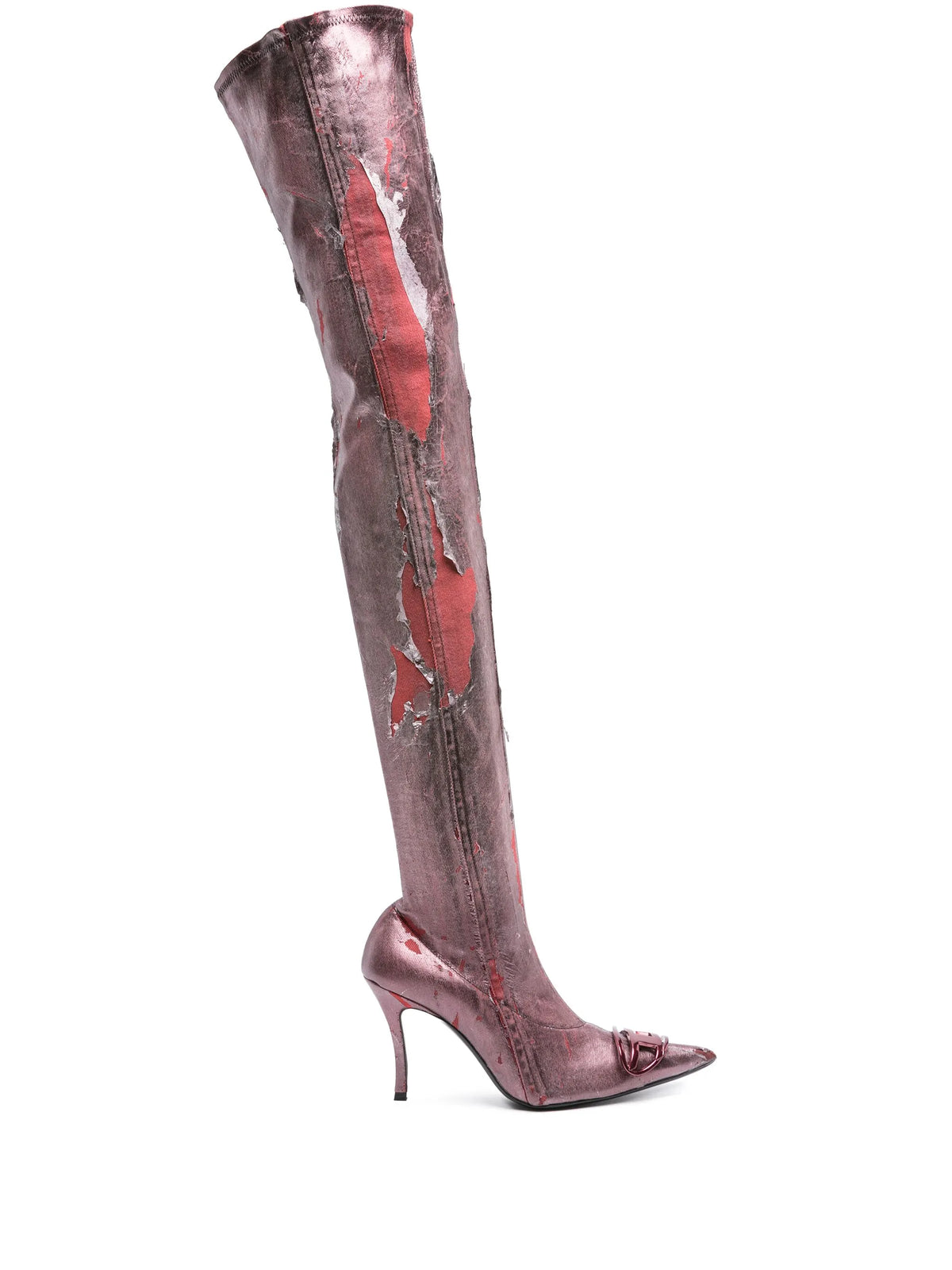 D-Venus 80mm thigh-high boots