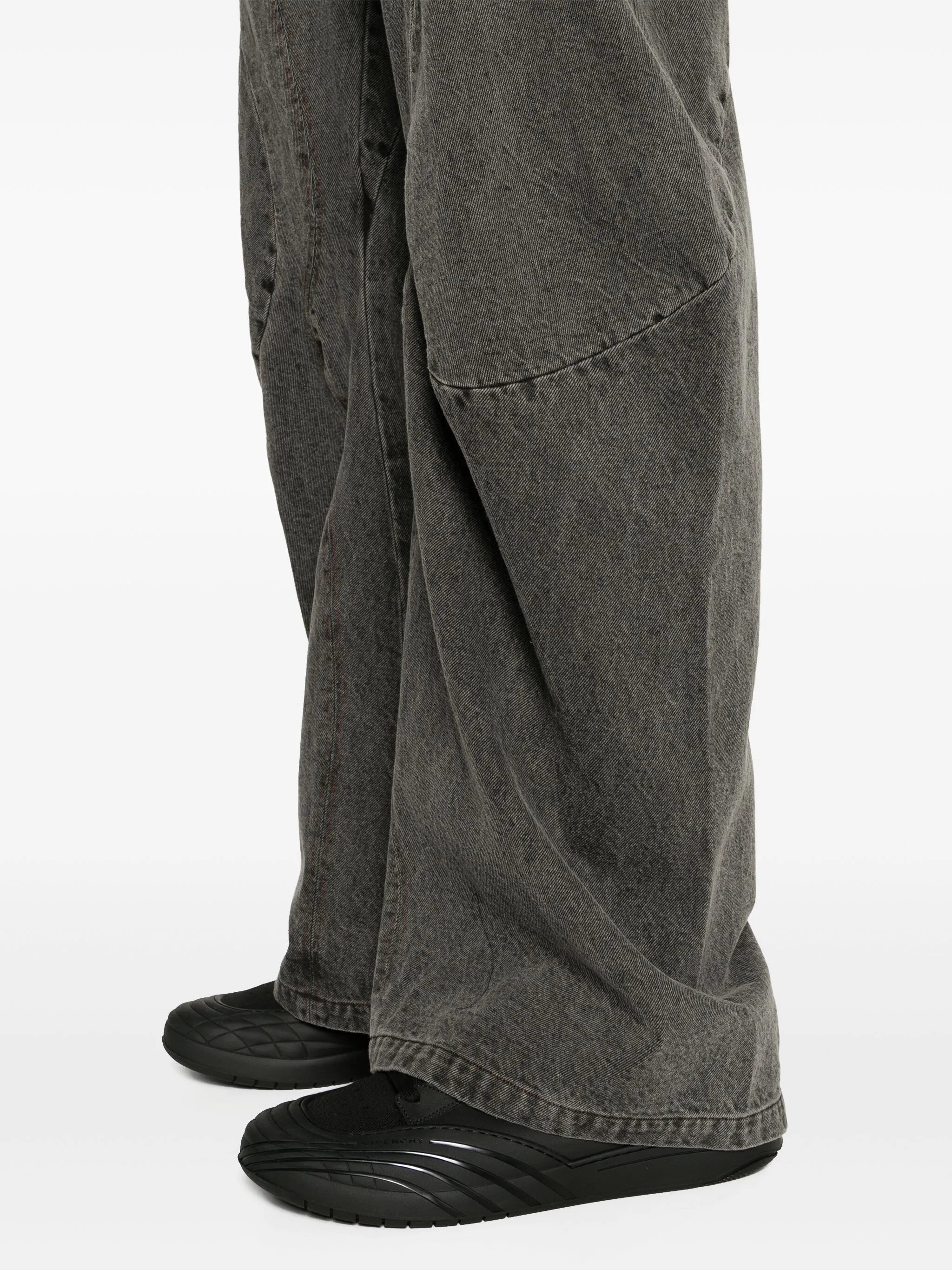 David Engineered flared jeans