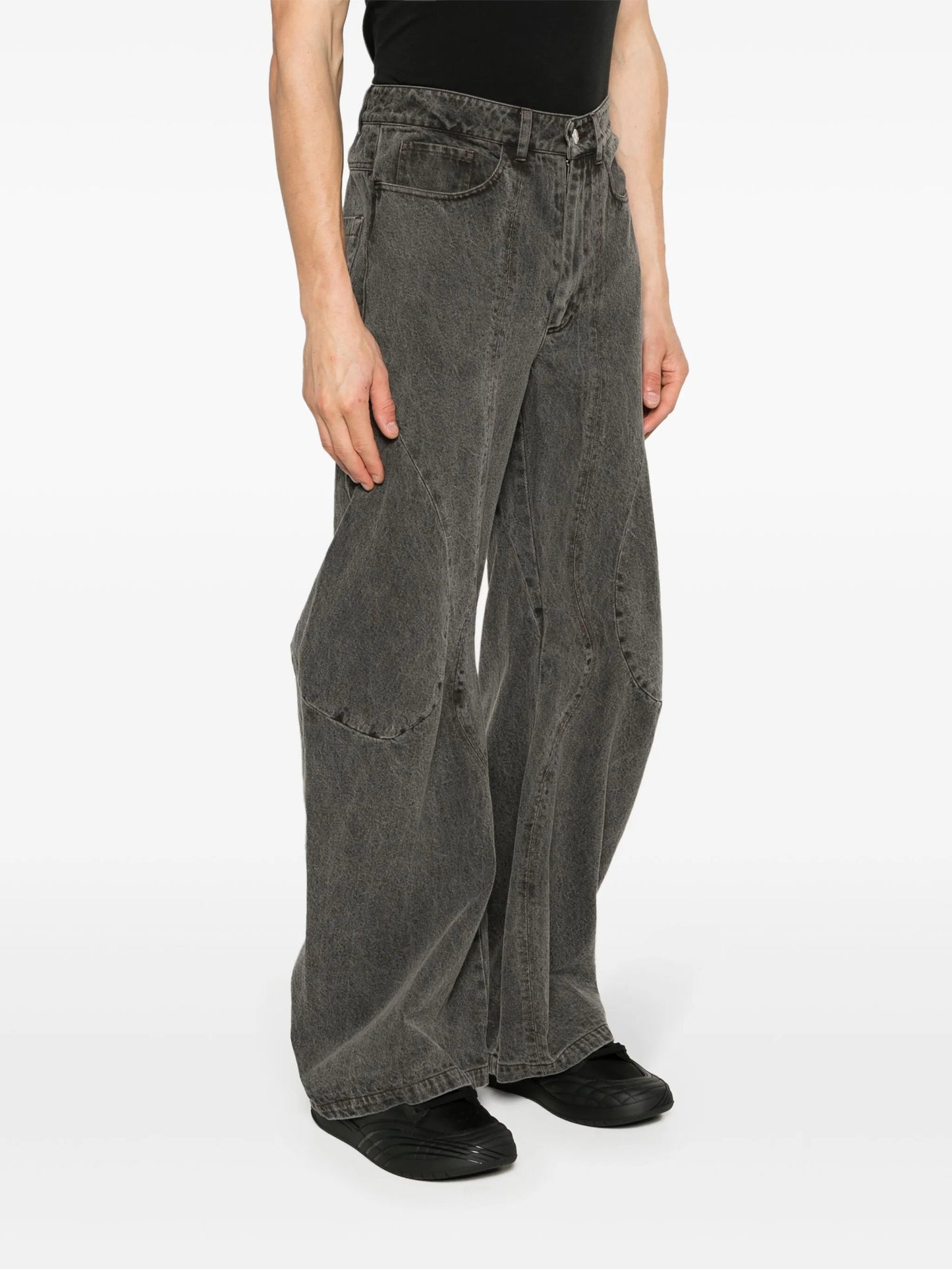 David Engineered flared jeans