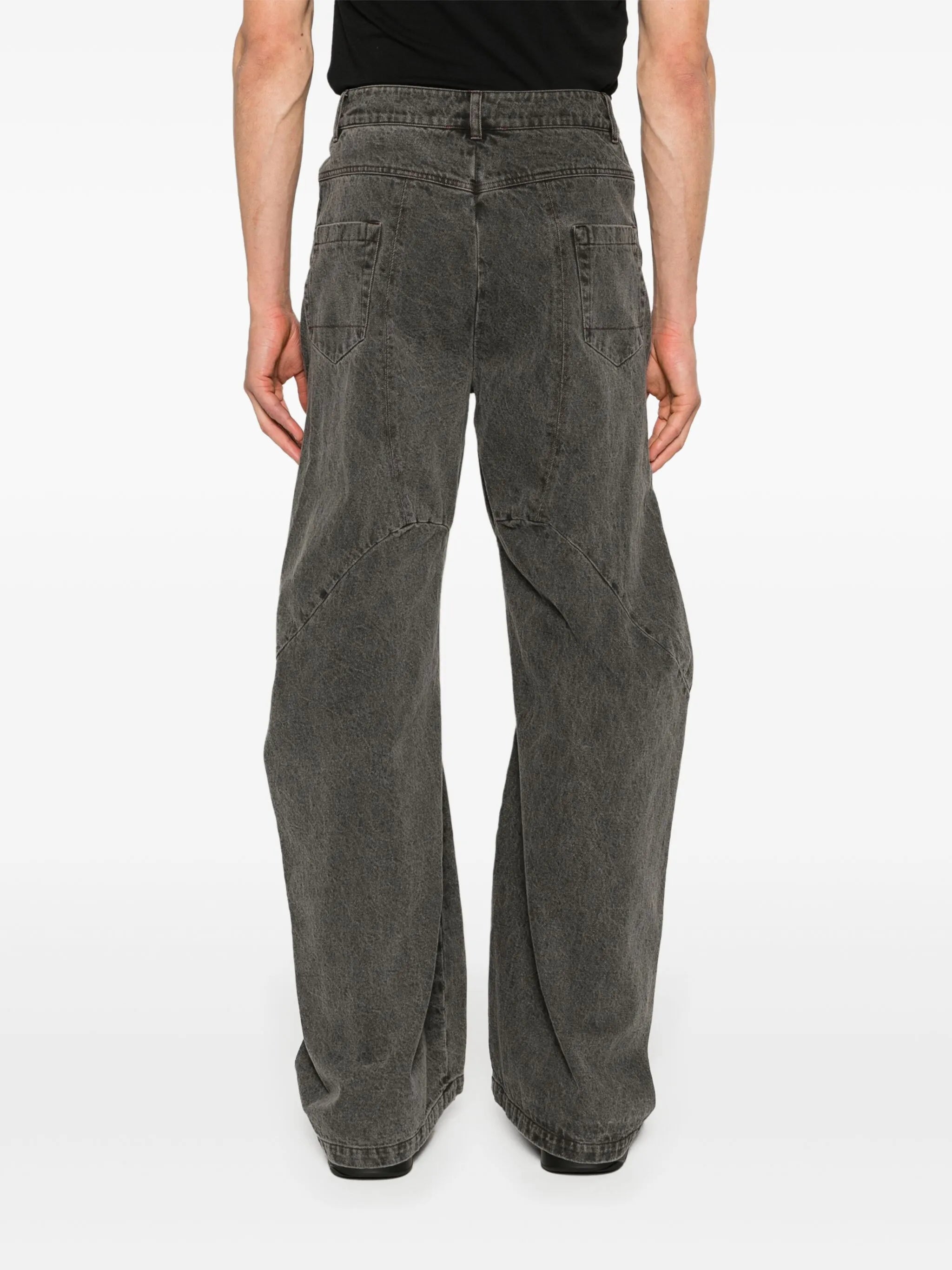 David Engineered flared jeans
