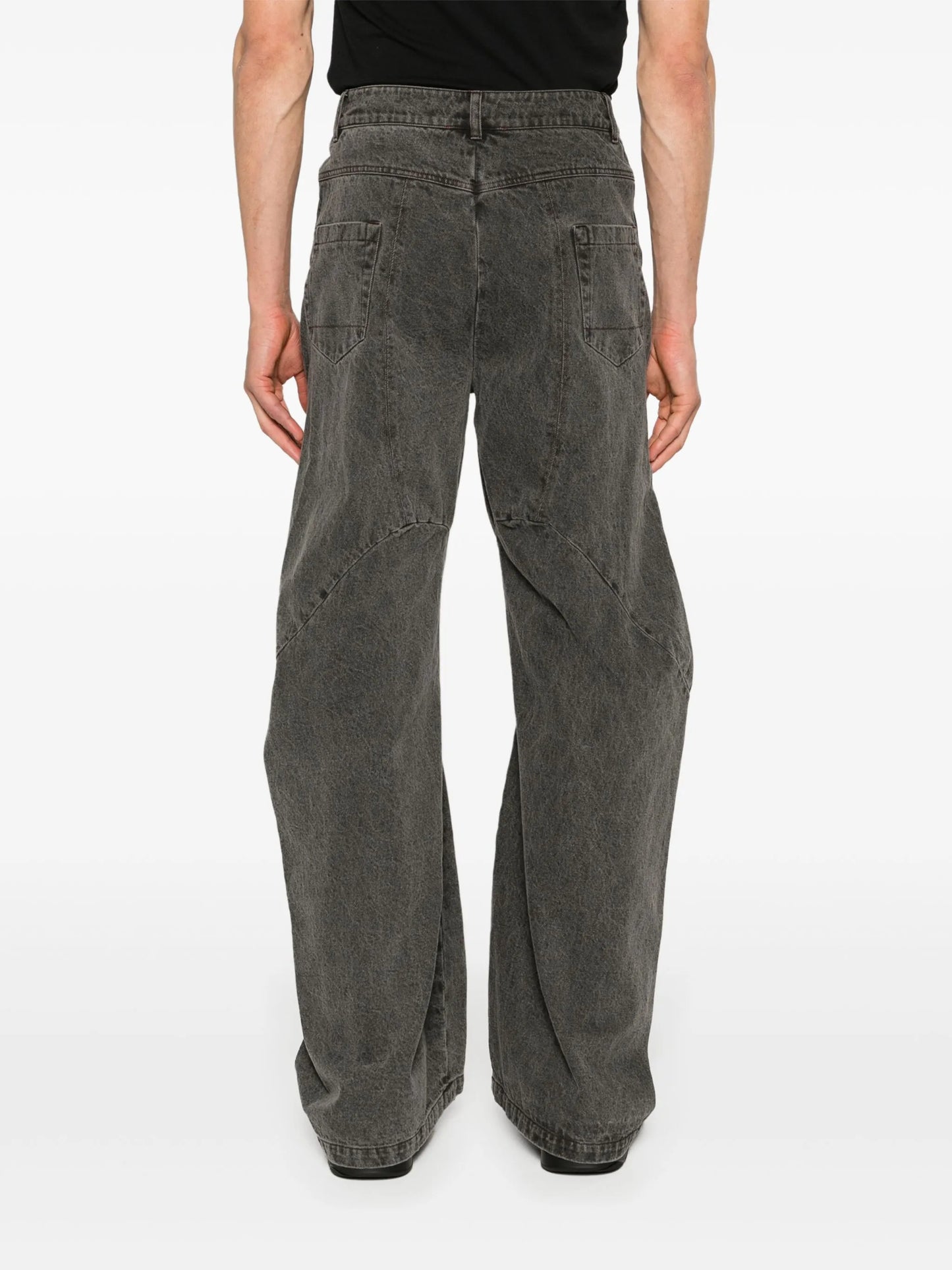 David Engineered flared jeans