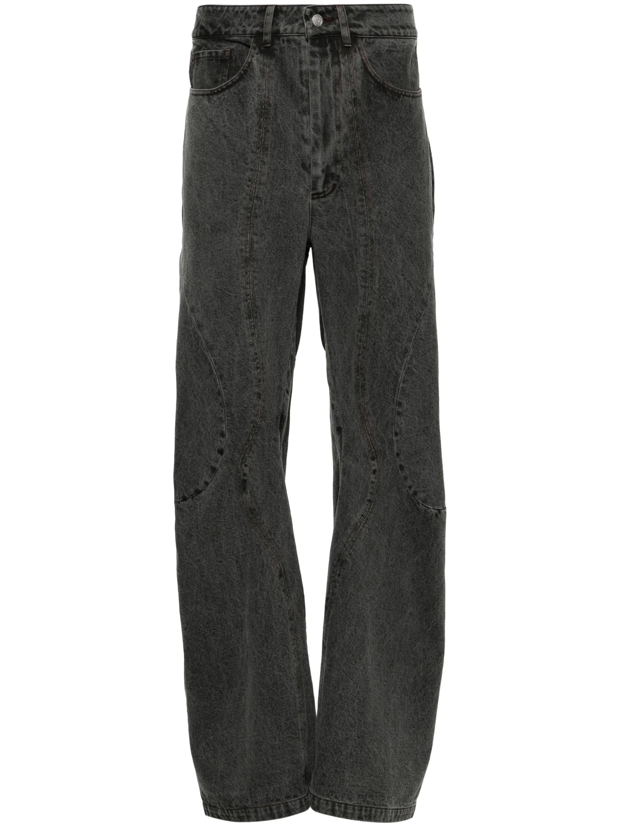 David Engineered flared jeans
