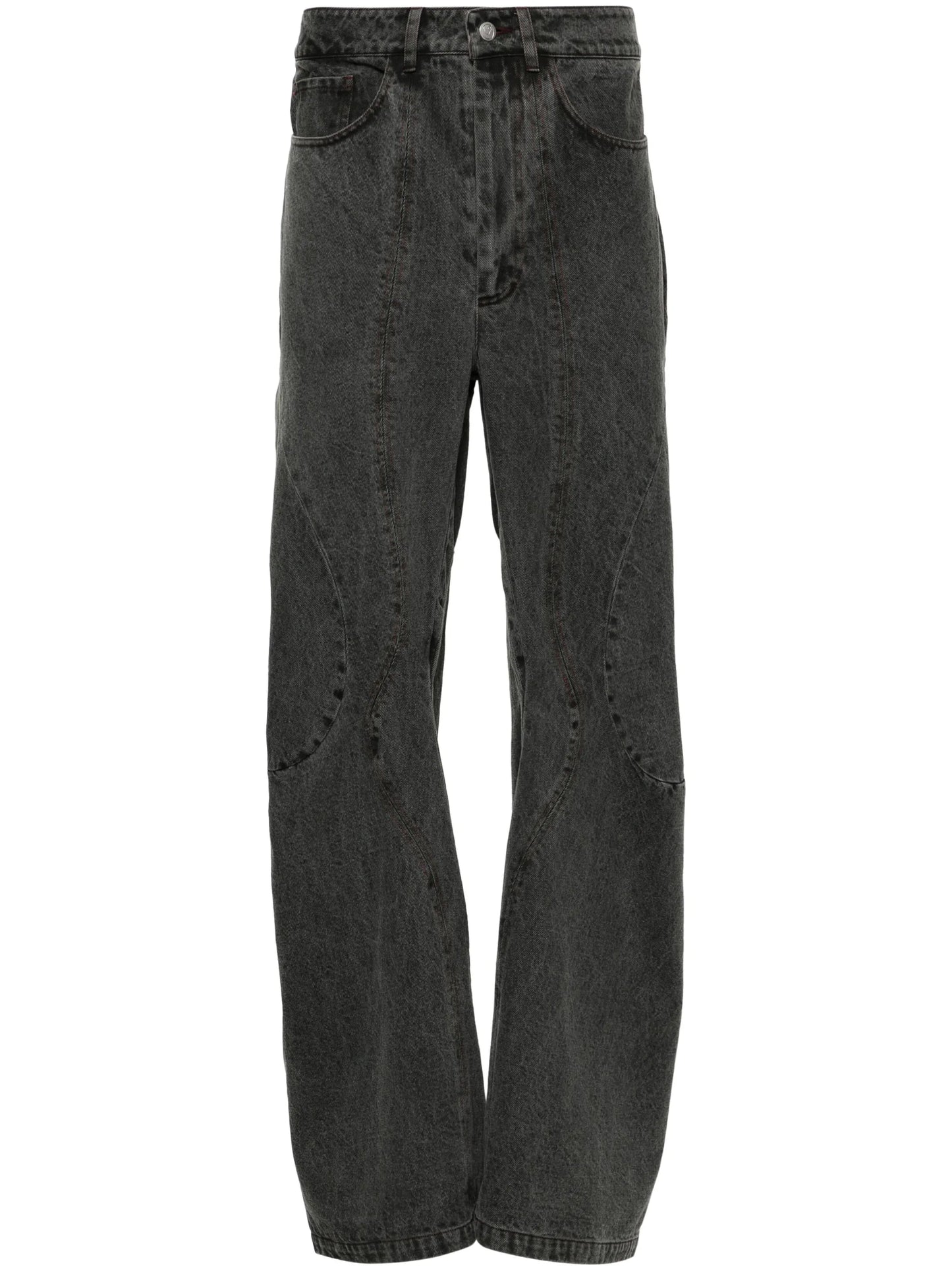 David Engineered flared jeans
