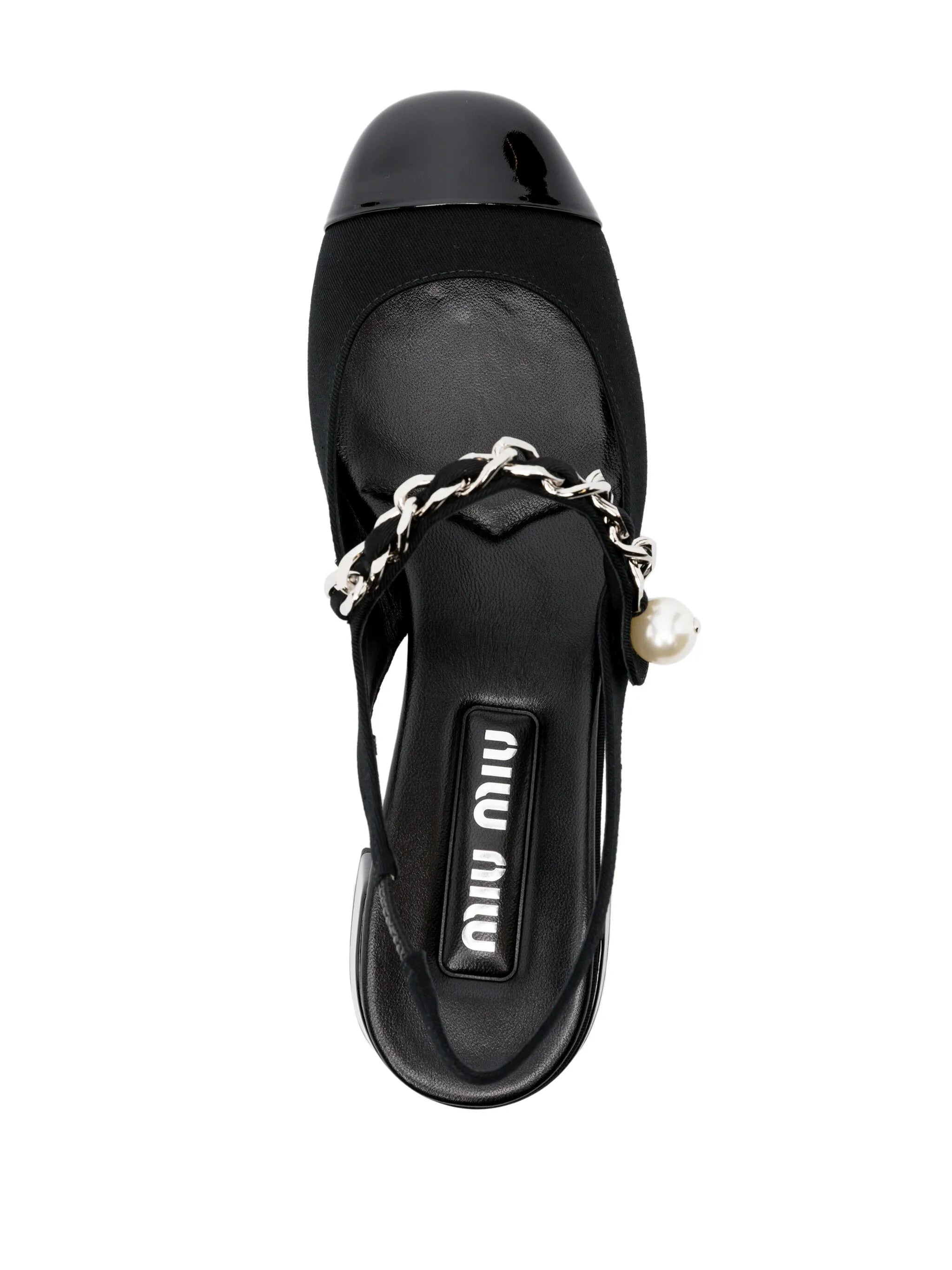 leather slingback pumps