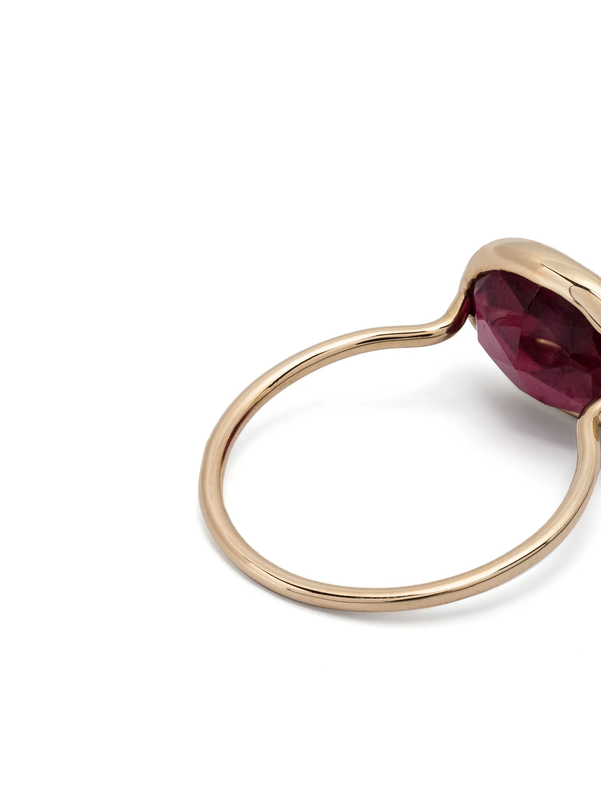 9kt yellow gold Orso ruby and diamond ring
