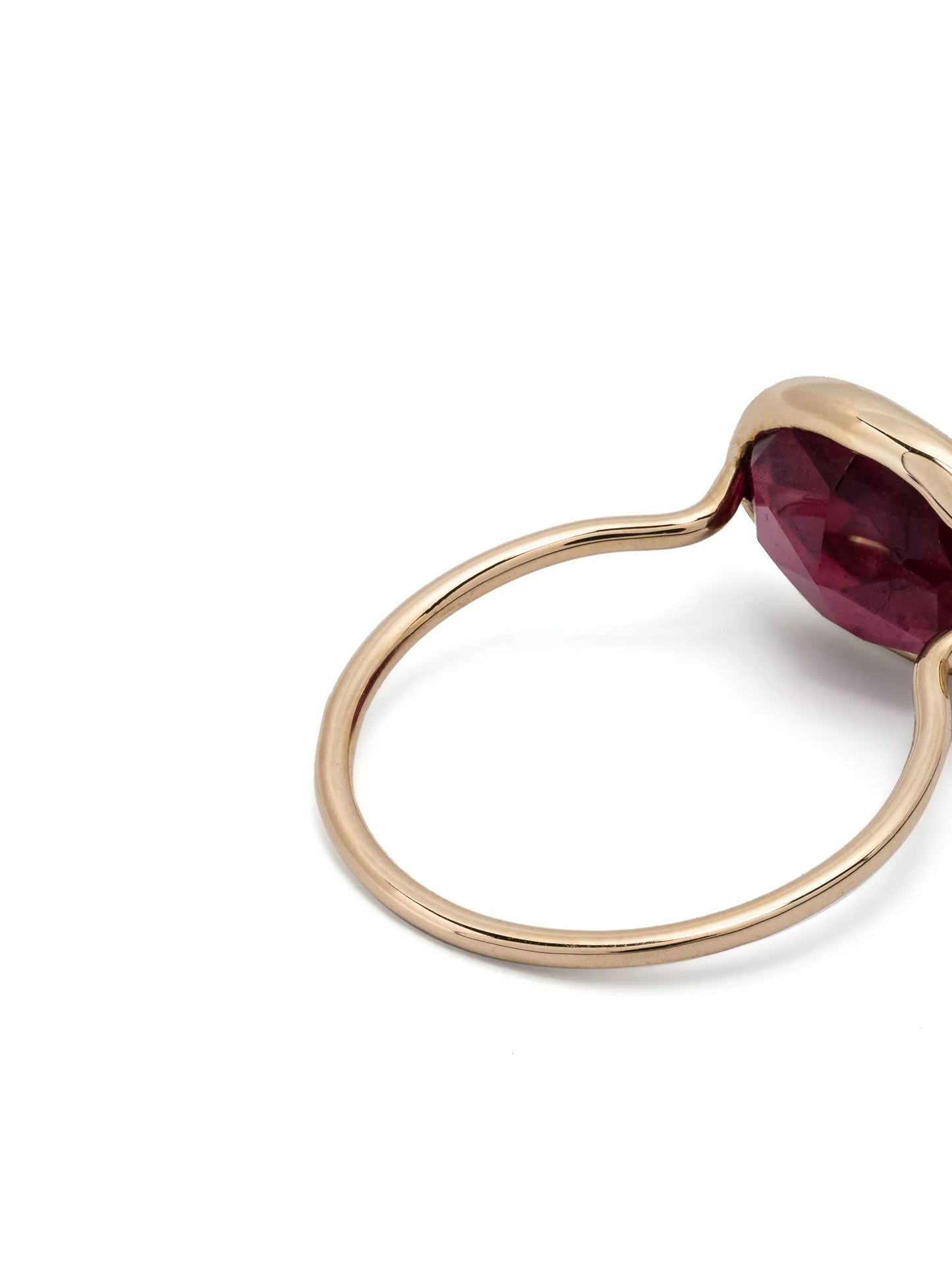 9kt yellow gold Orso ruby and diamond ring