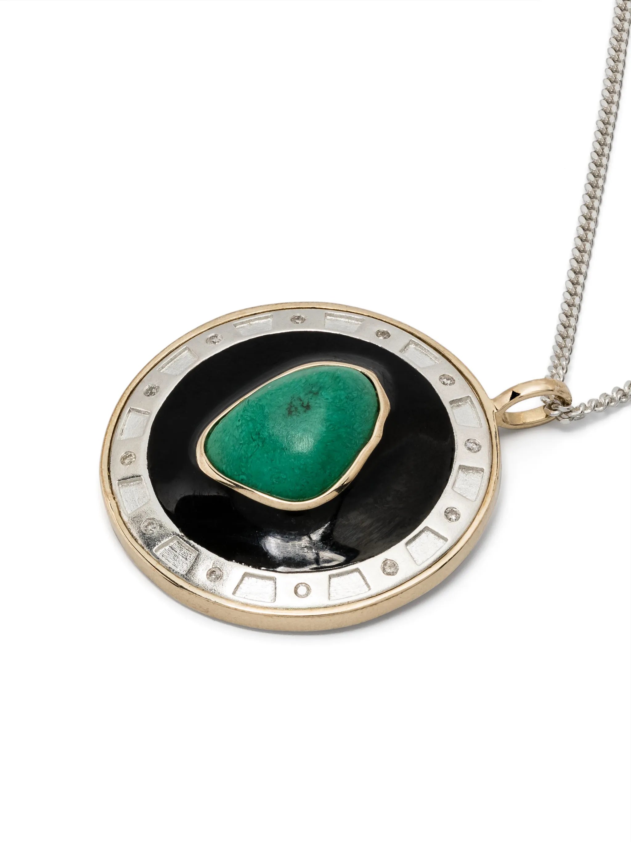 9kt yellow gold  Stromboli nº1 necklace
