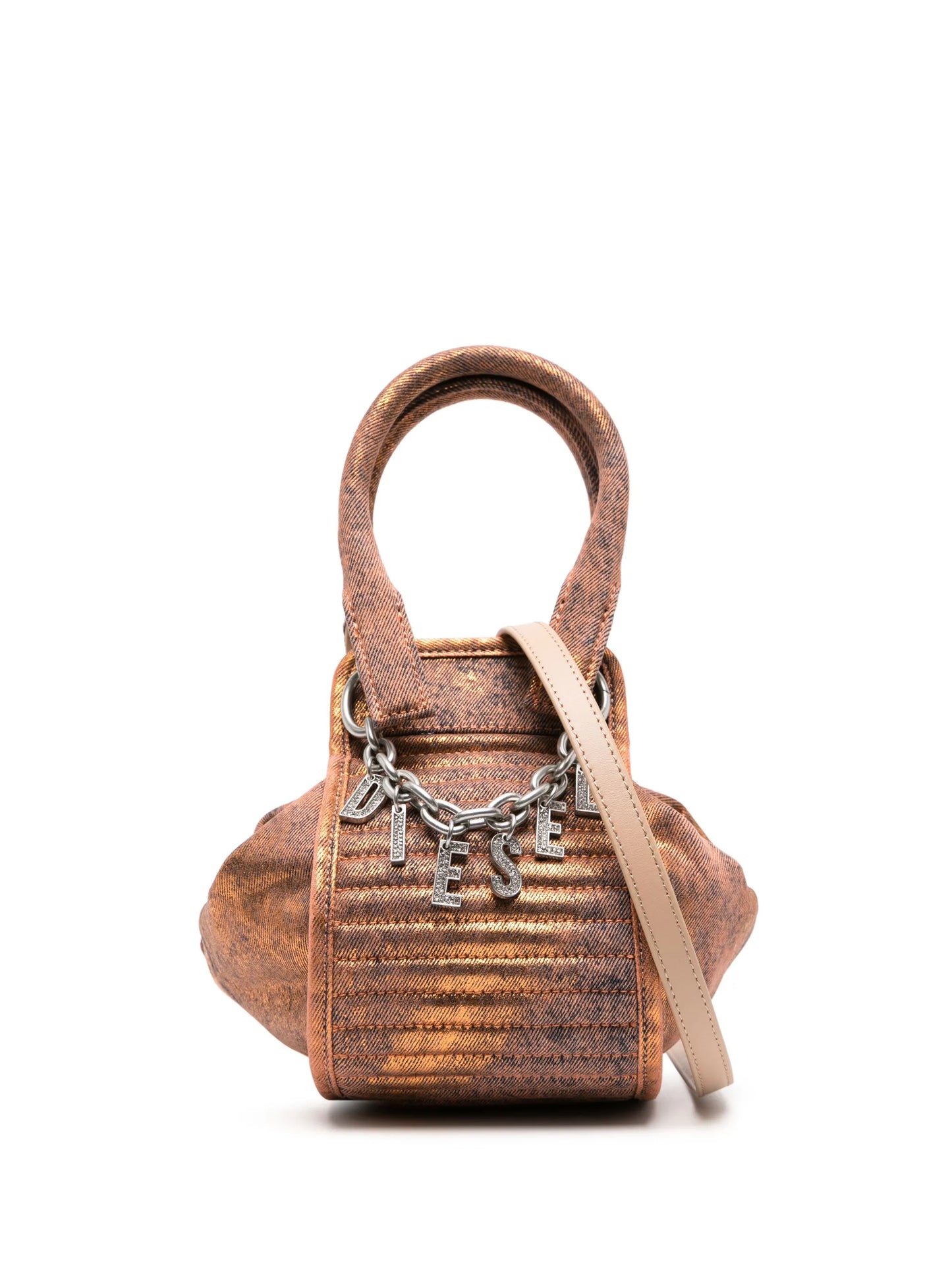 mini D-Vina denim bag