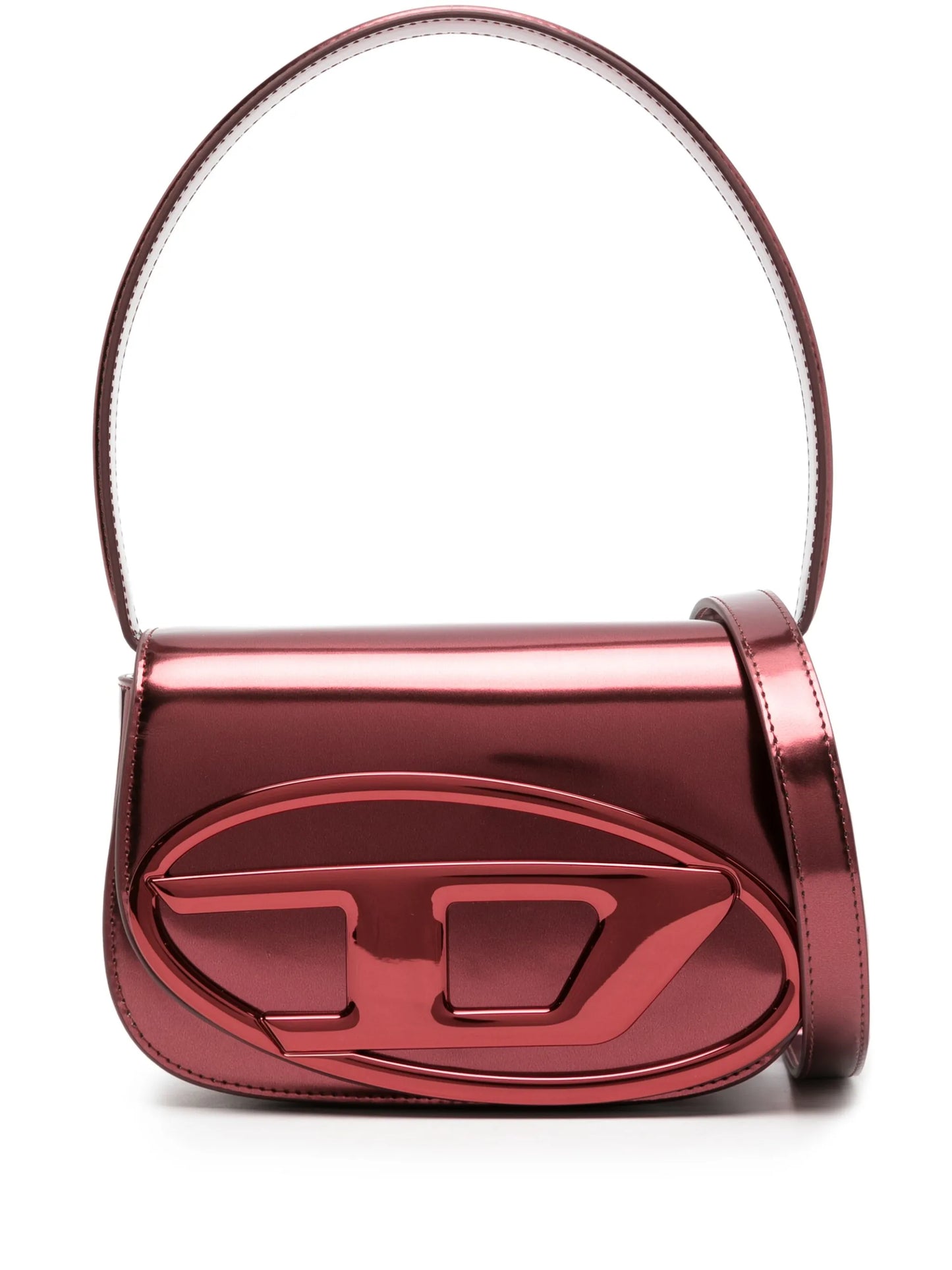 1DR metallic shoulder bag