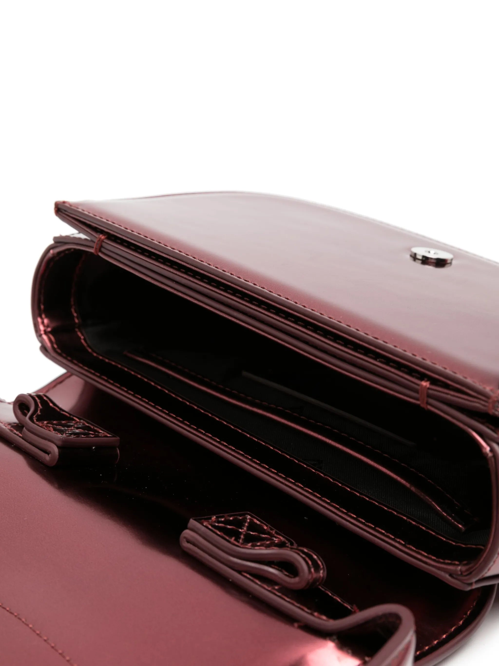 1DR metallic shoulder bag