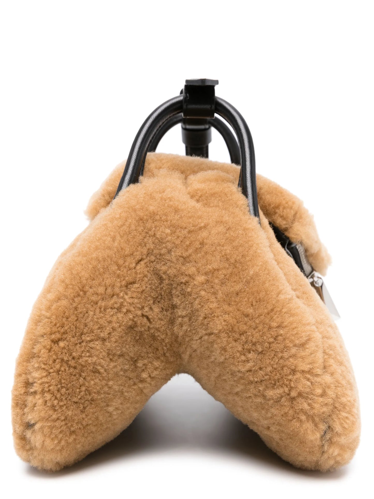Gemini shearling shoulder bag
