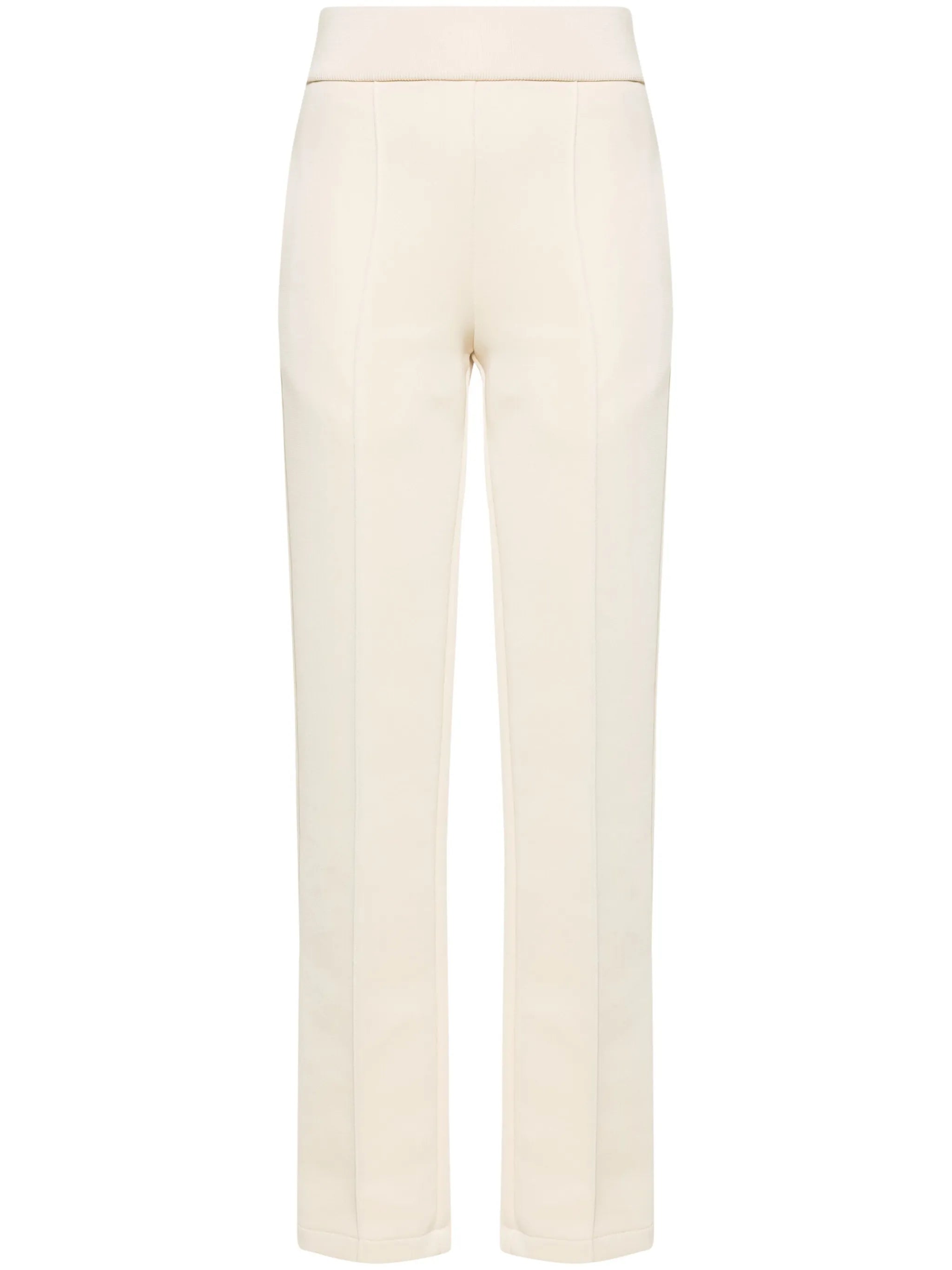 logo-patch high-waisted track pants