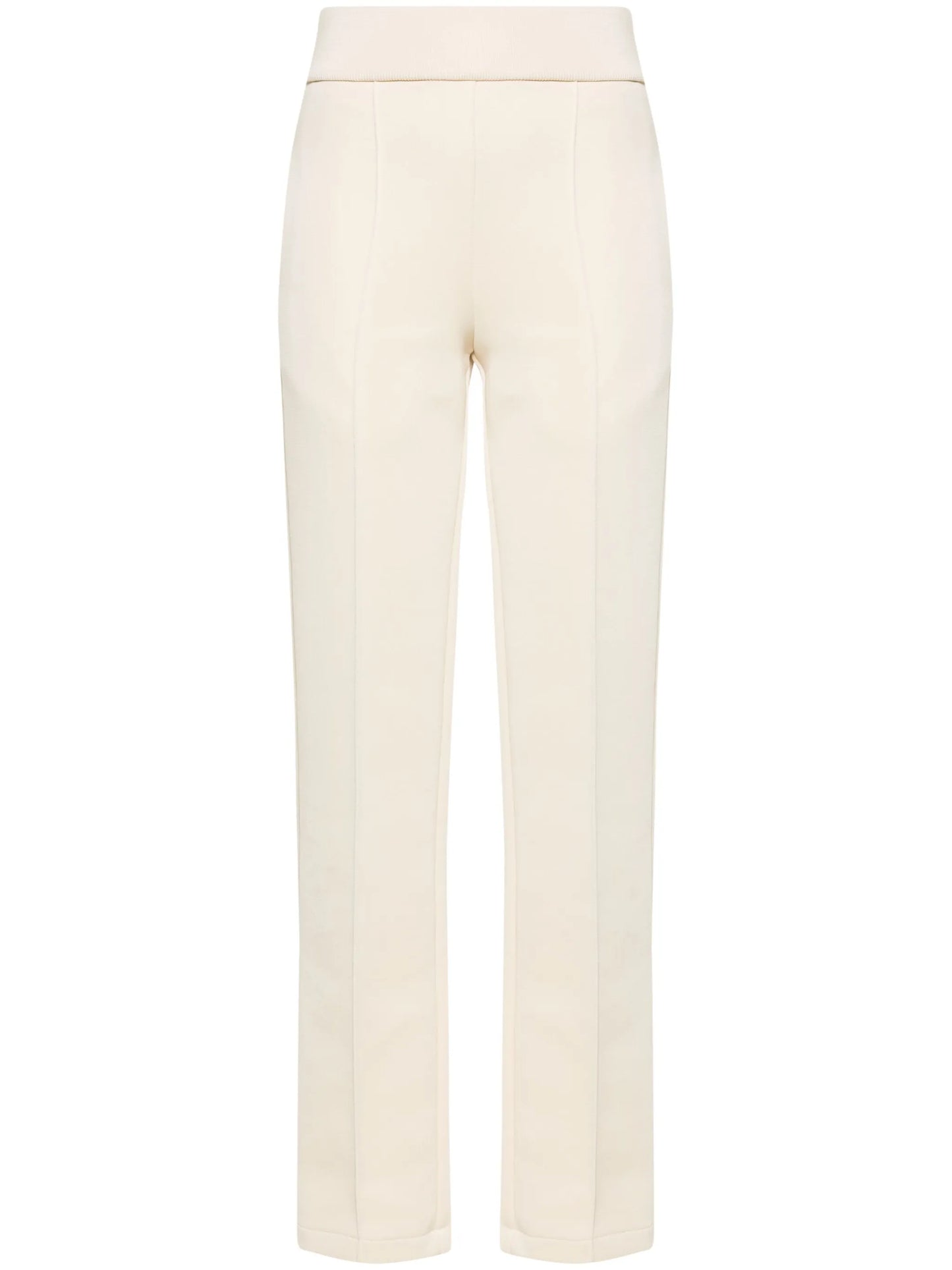 logo-patch high-waisted track pants
