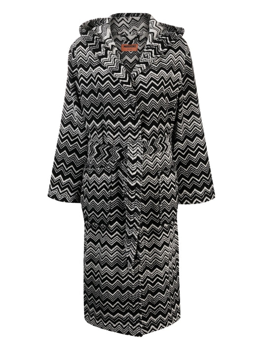 Keith hooded bathrobe