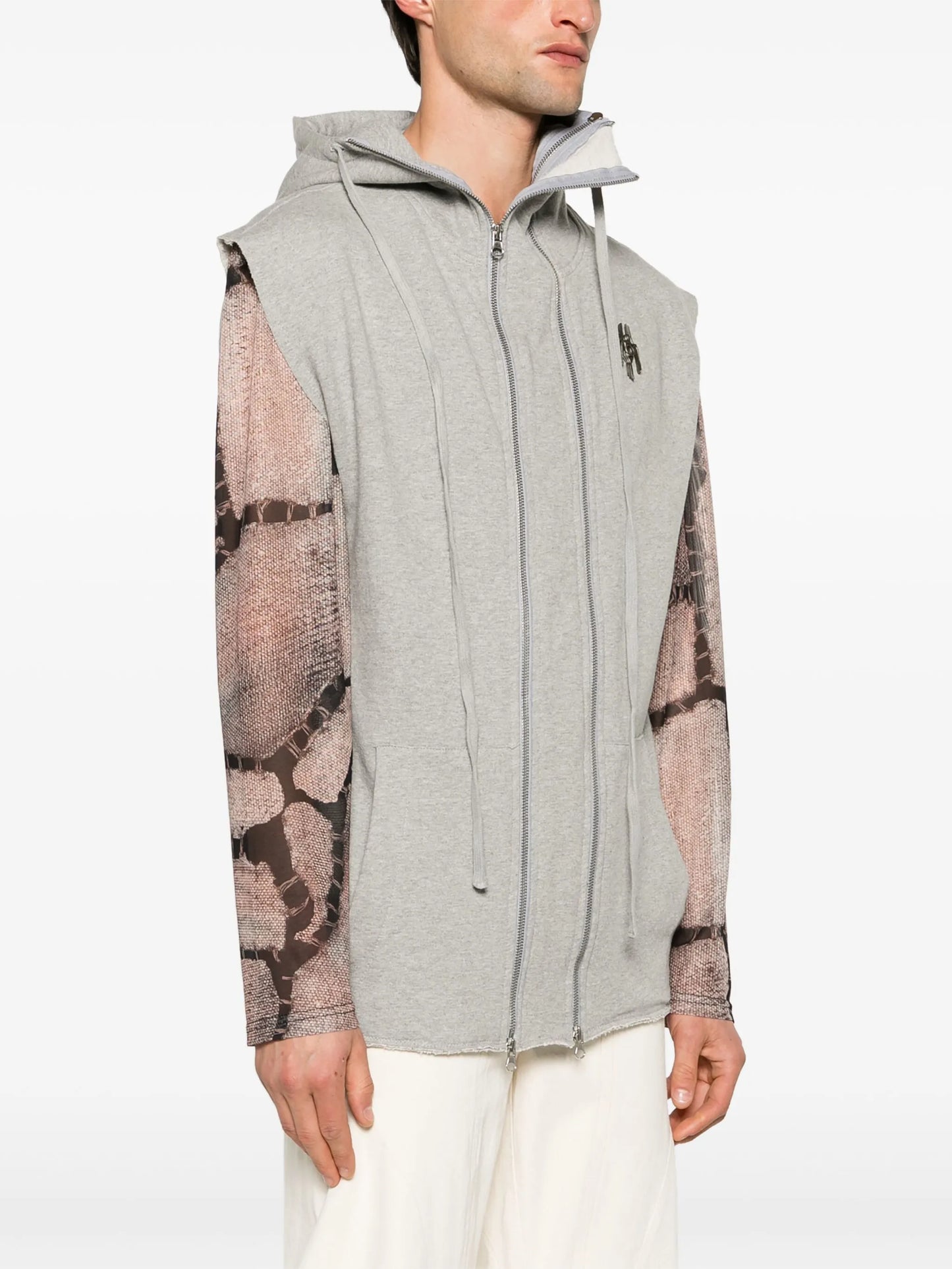Ewa sleeveless hoodie