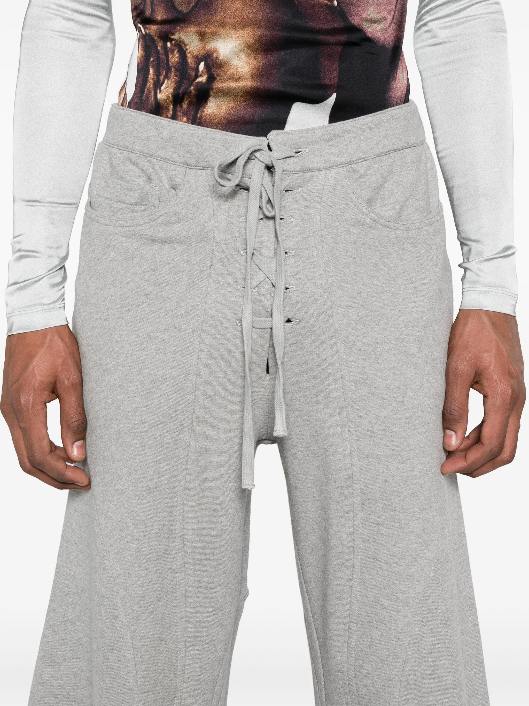 Lindsay Engineered panelled track pants