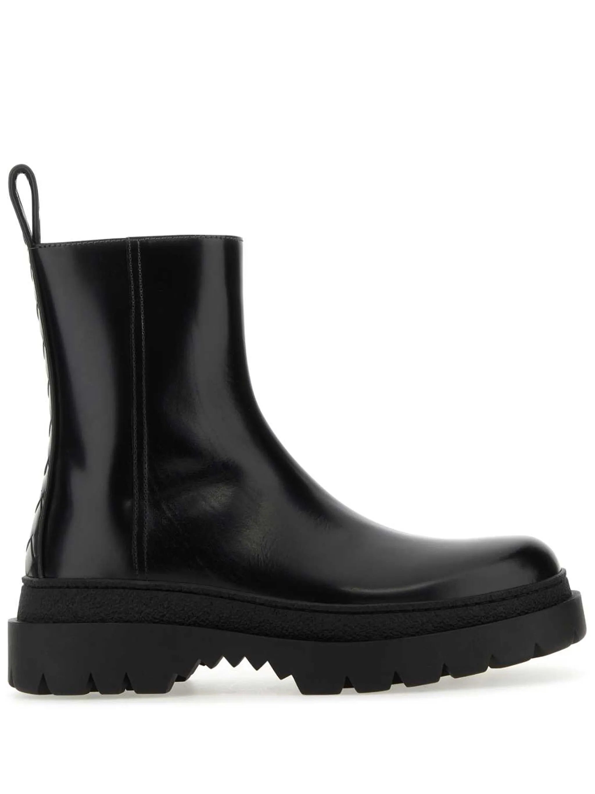 Highway leather ankle boots