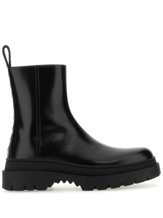 Highway leather ankle boots