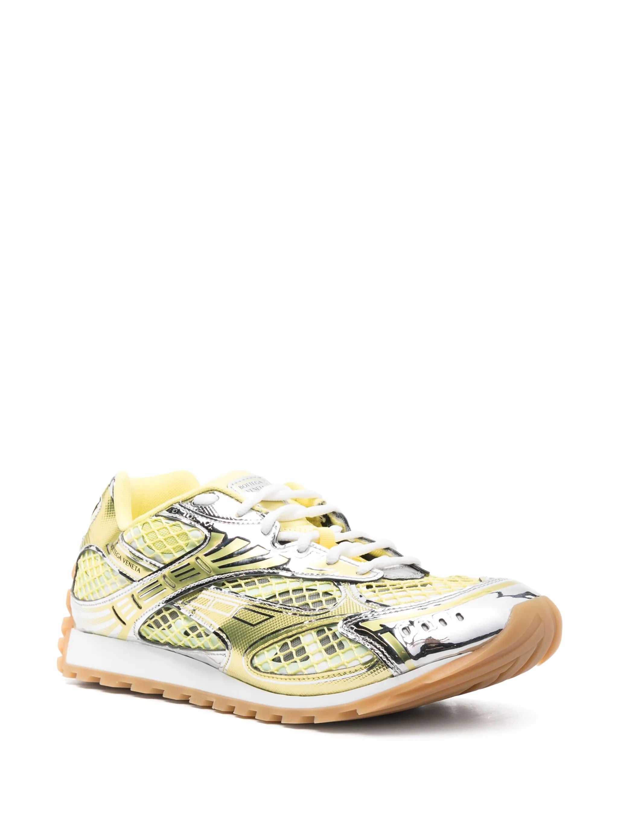 Orbit panelled sneakers