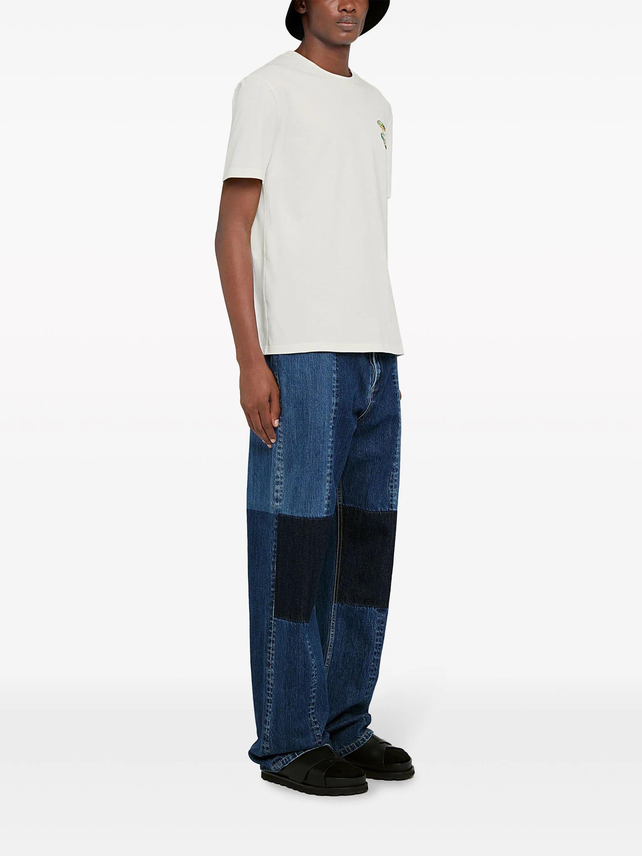 wide-leg jeans