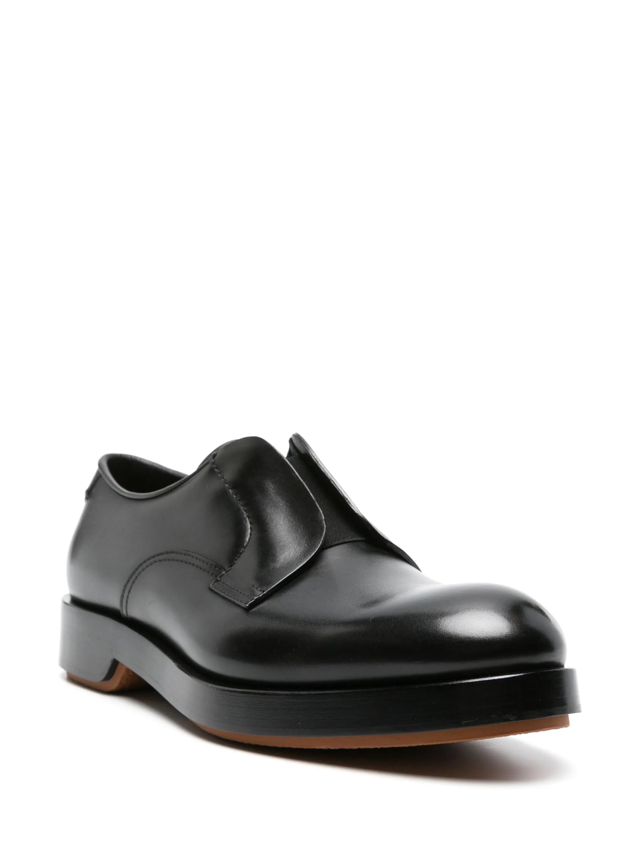 Udine leather derby shoes