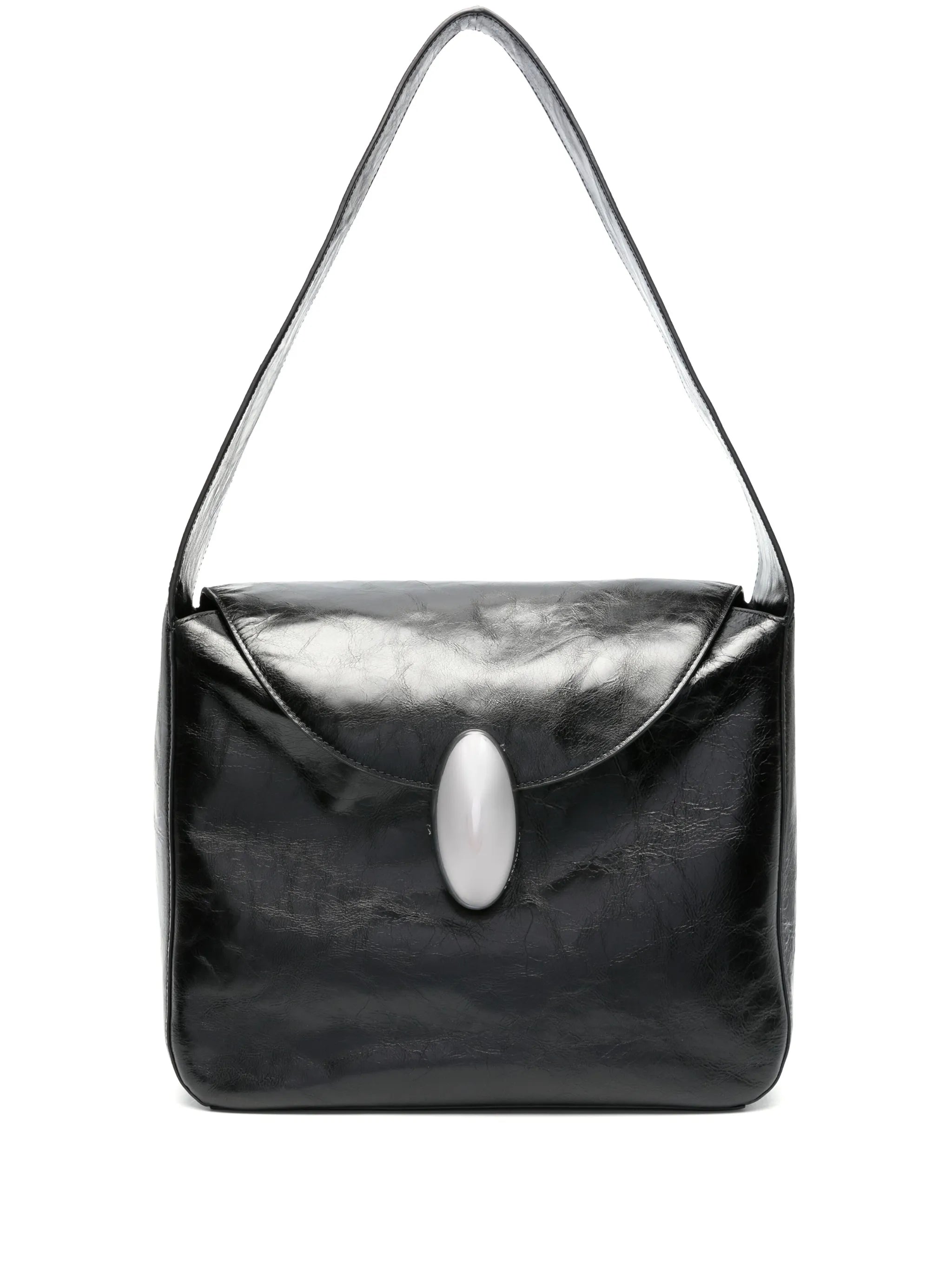 medium Dome leather shoulder bag