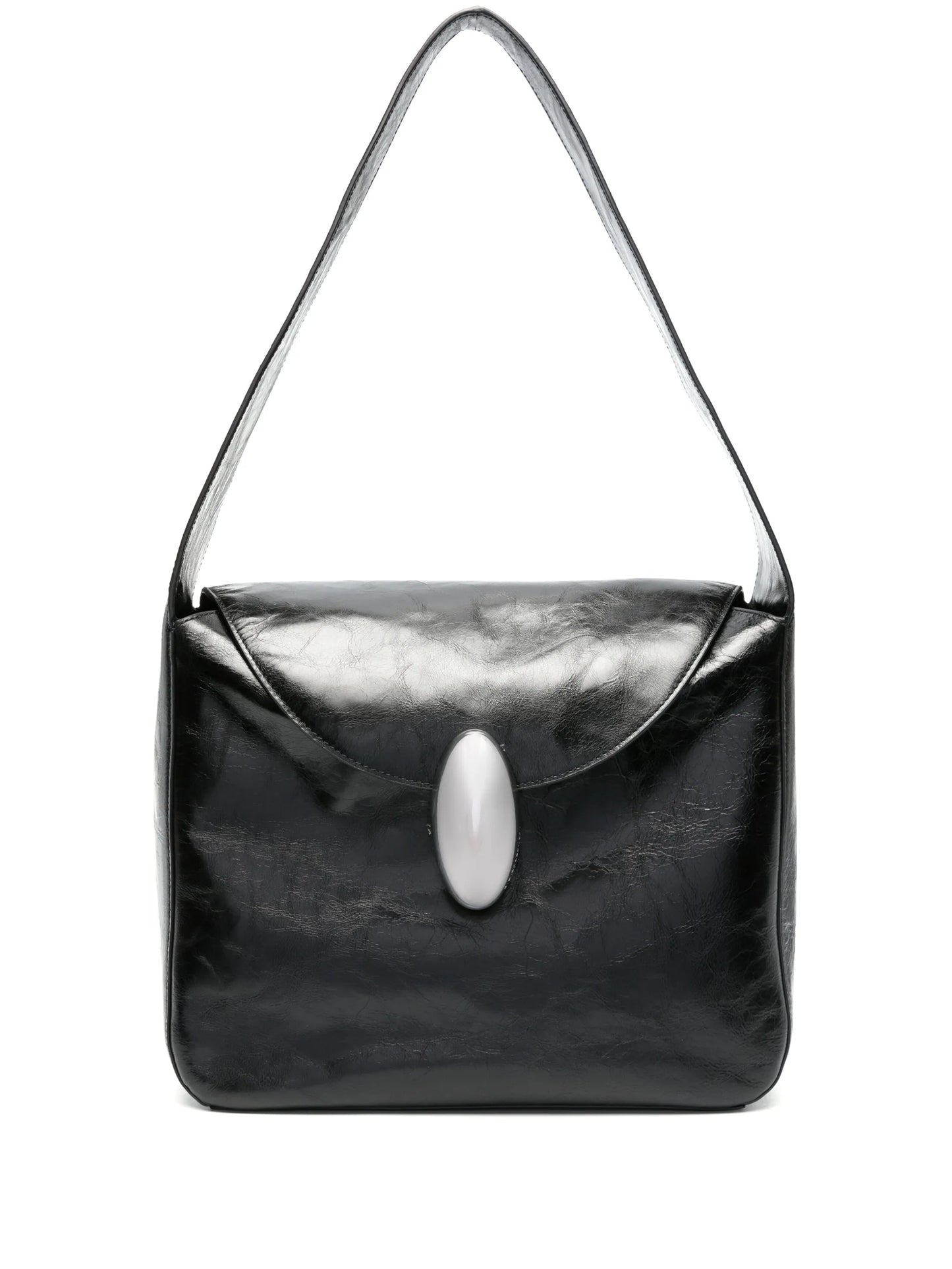 medium Dome leather shoulder bag
