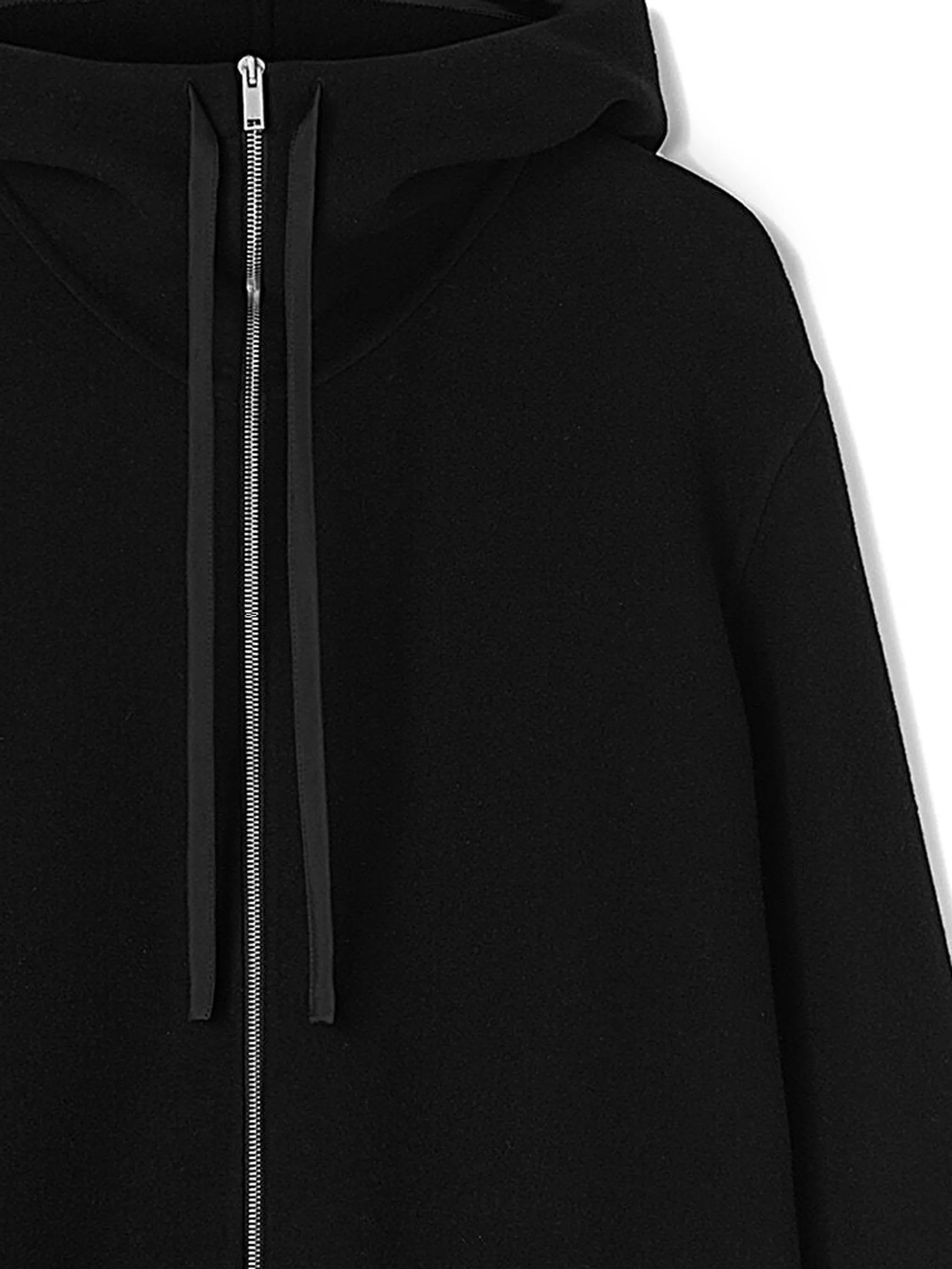 long-sleeve hooded jacket