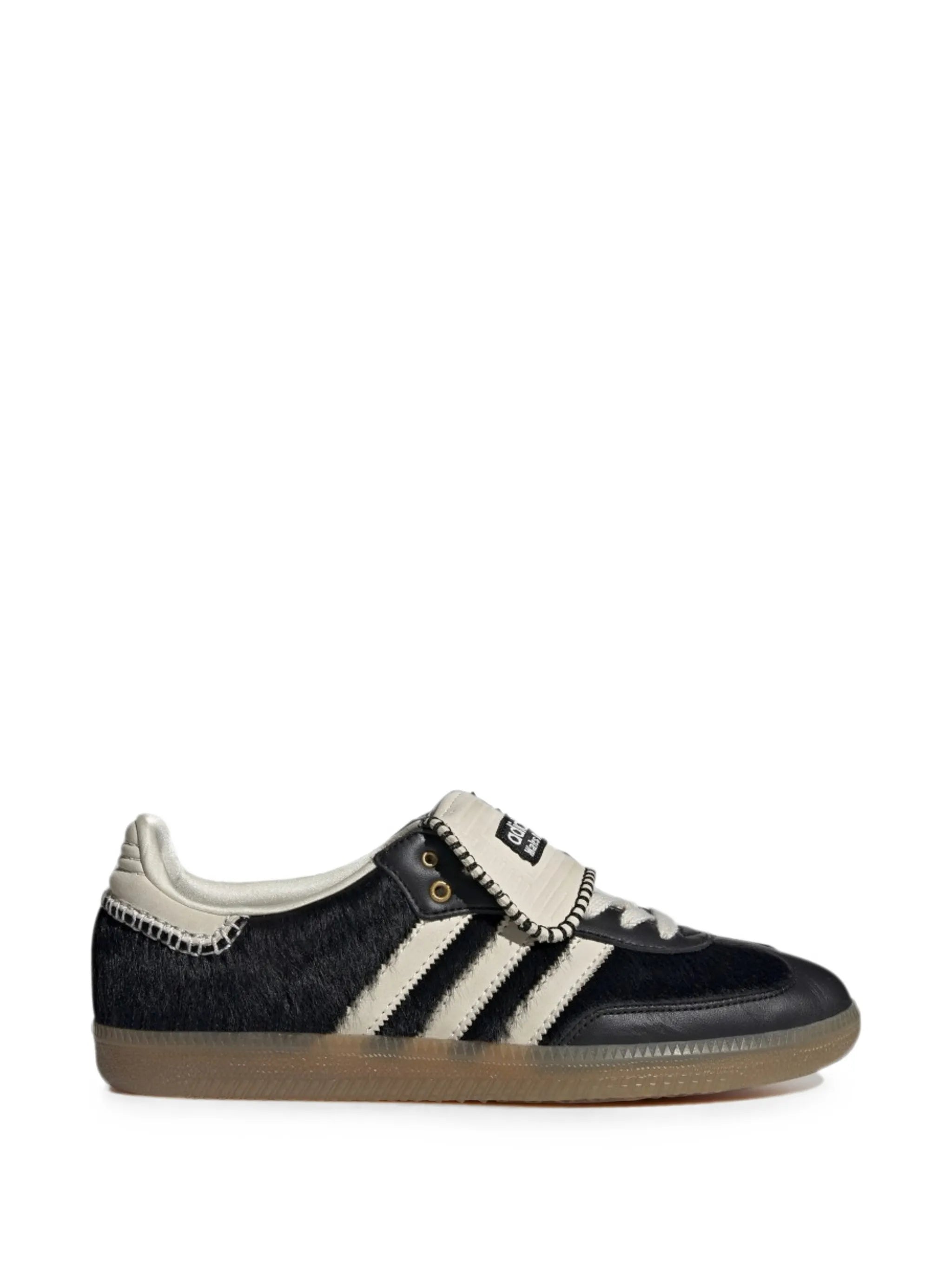 x Wales Bonner Samba Pony Tonal leather sneakers