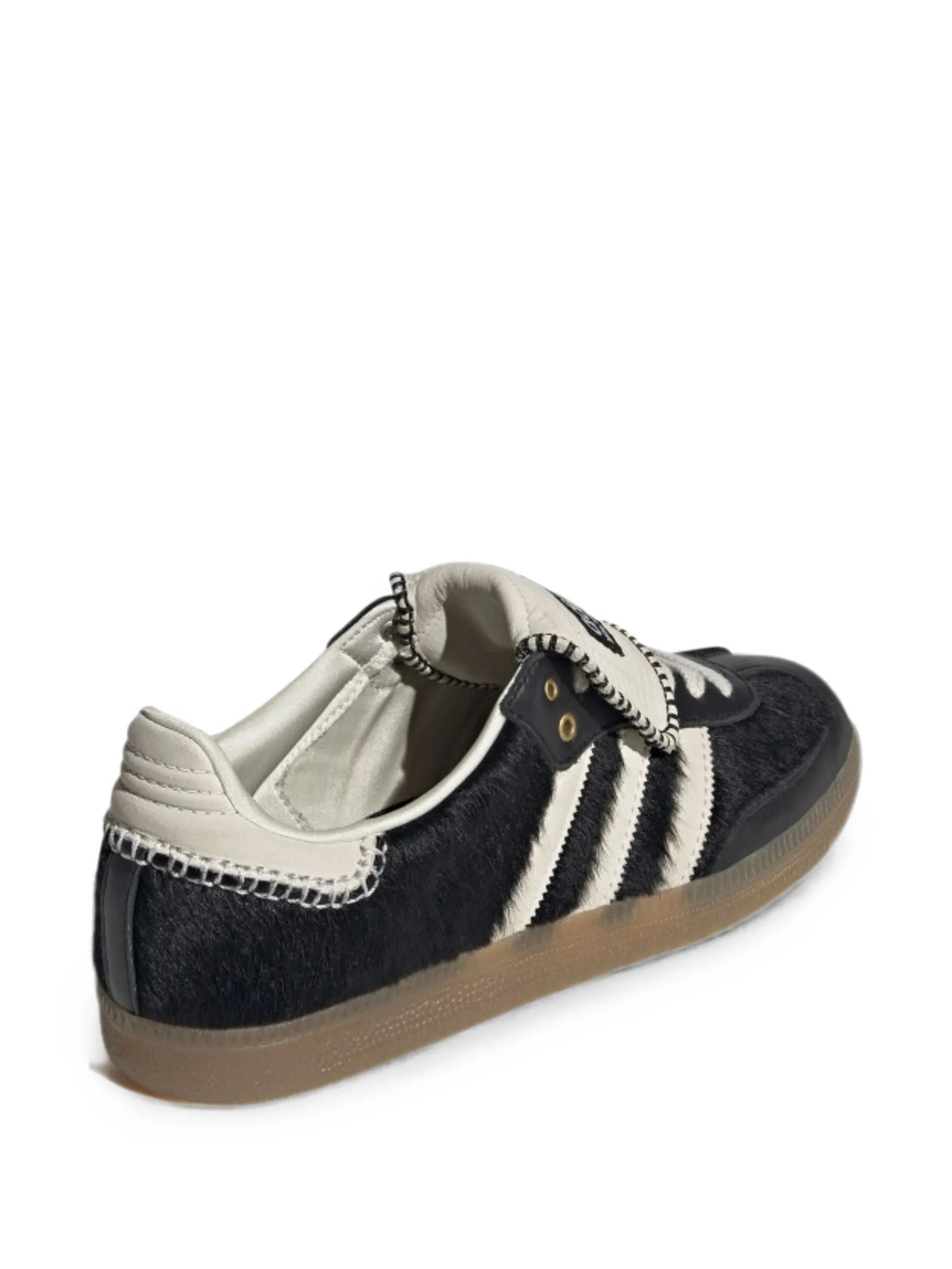 x Wales Bonner Samba Pony Tonal leather sneakers