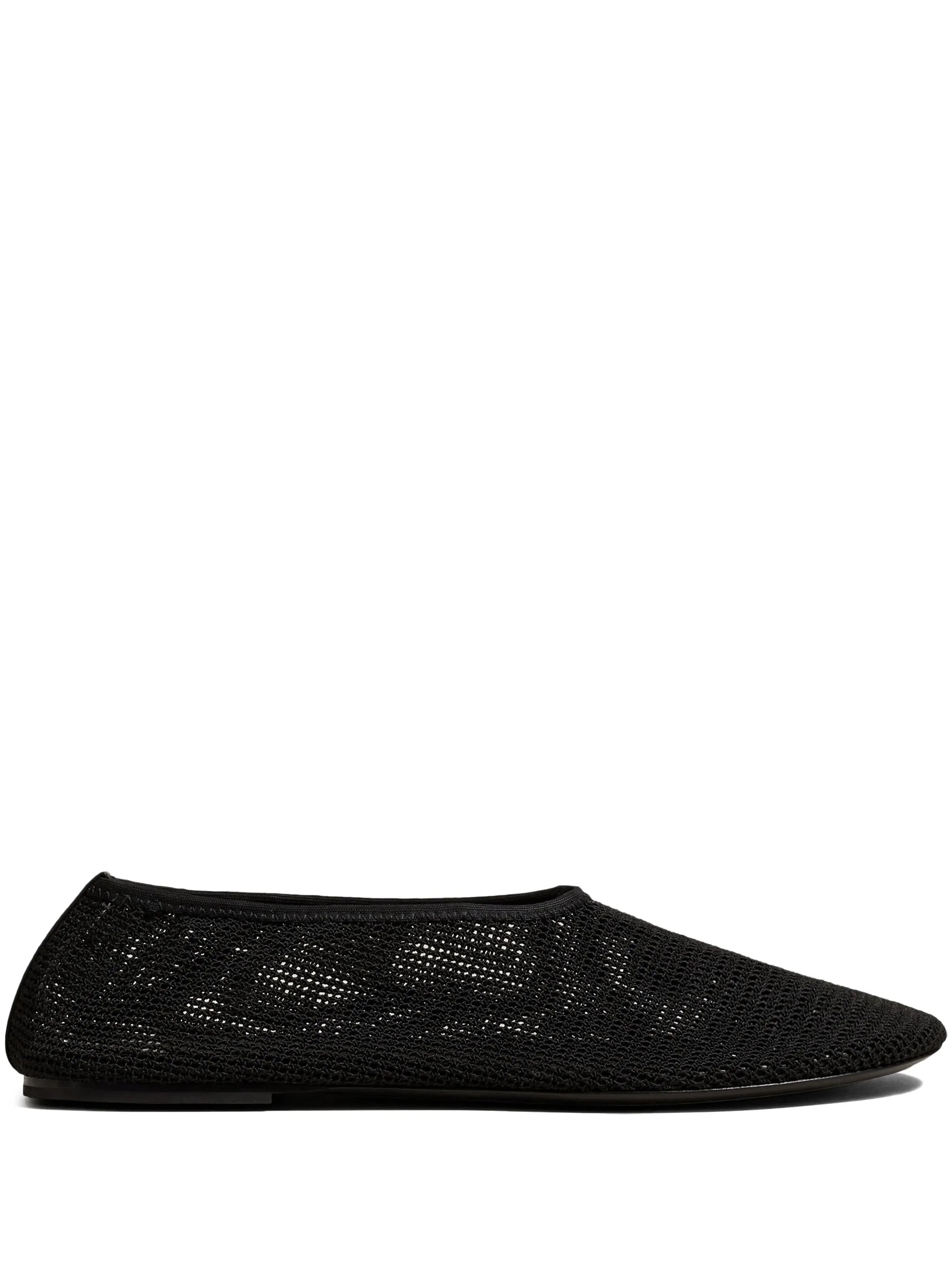 The Maiden mesh ballerina shoes