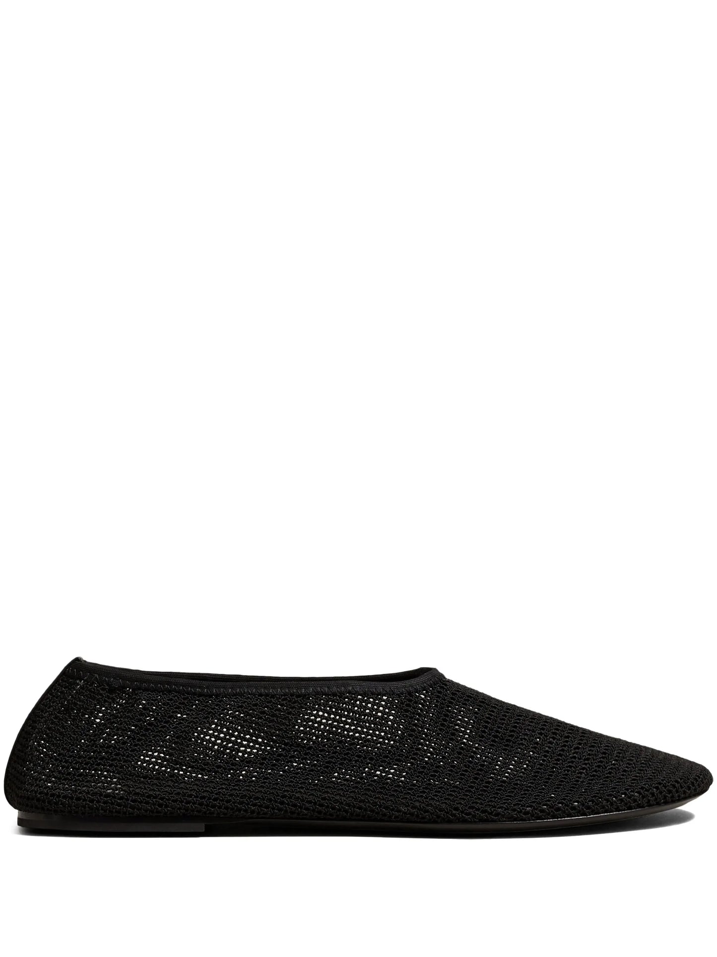The Maiden mesh ballerina shoes