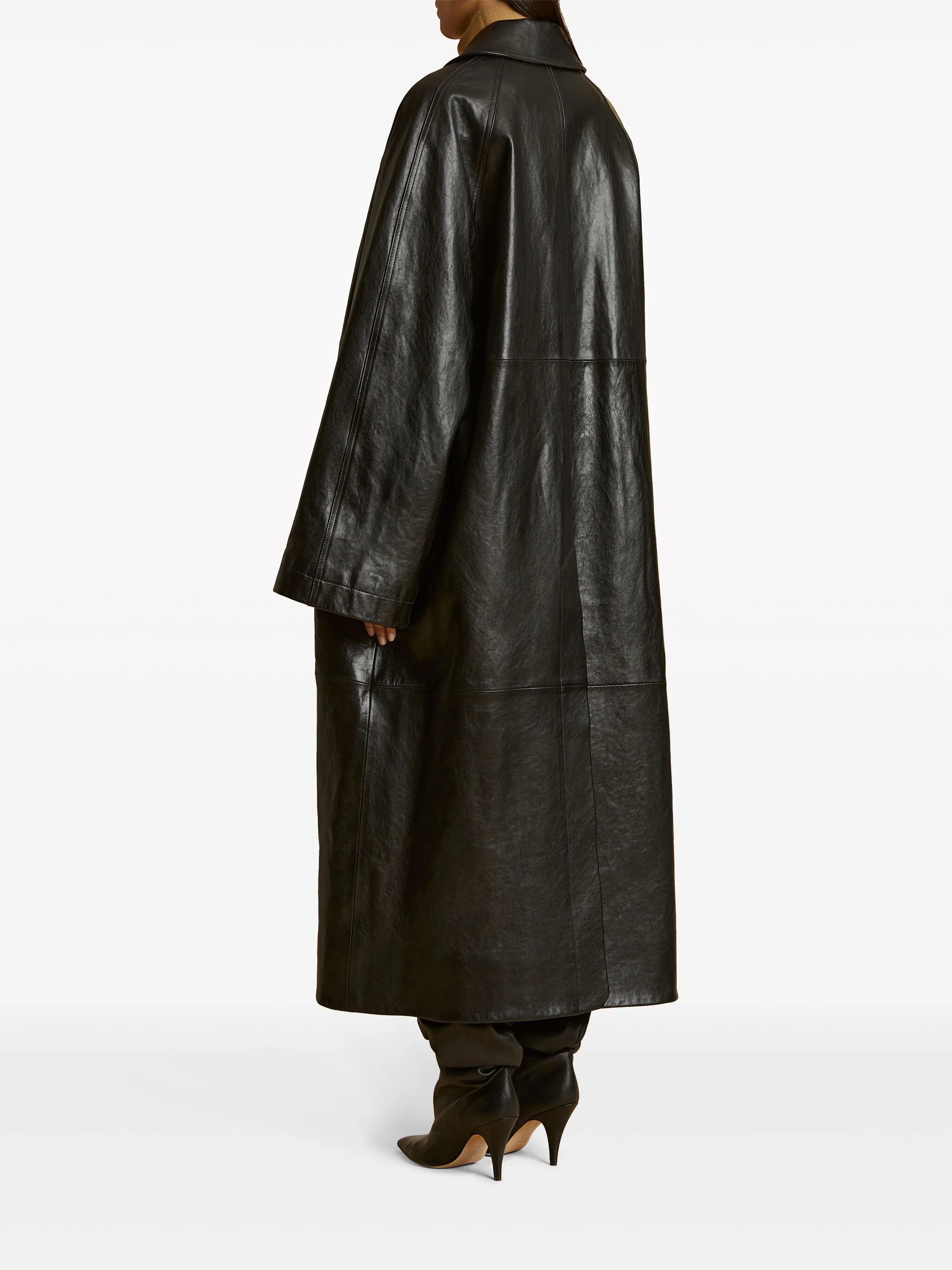The Minnie leather coat