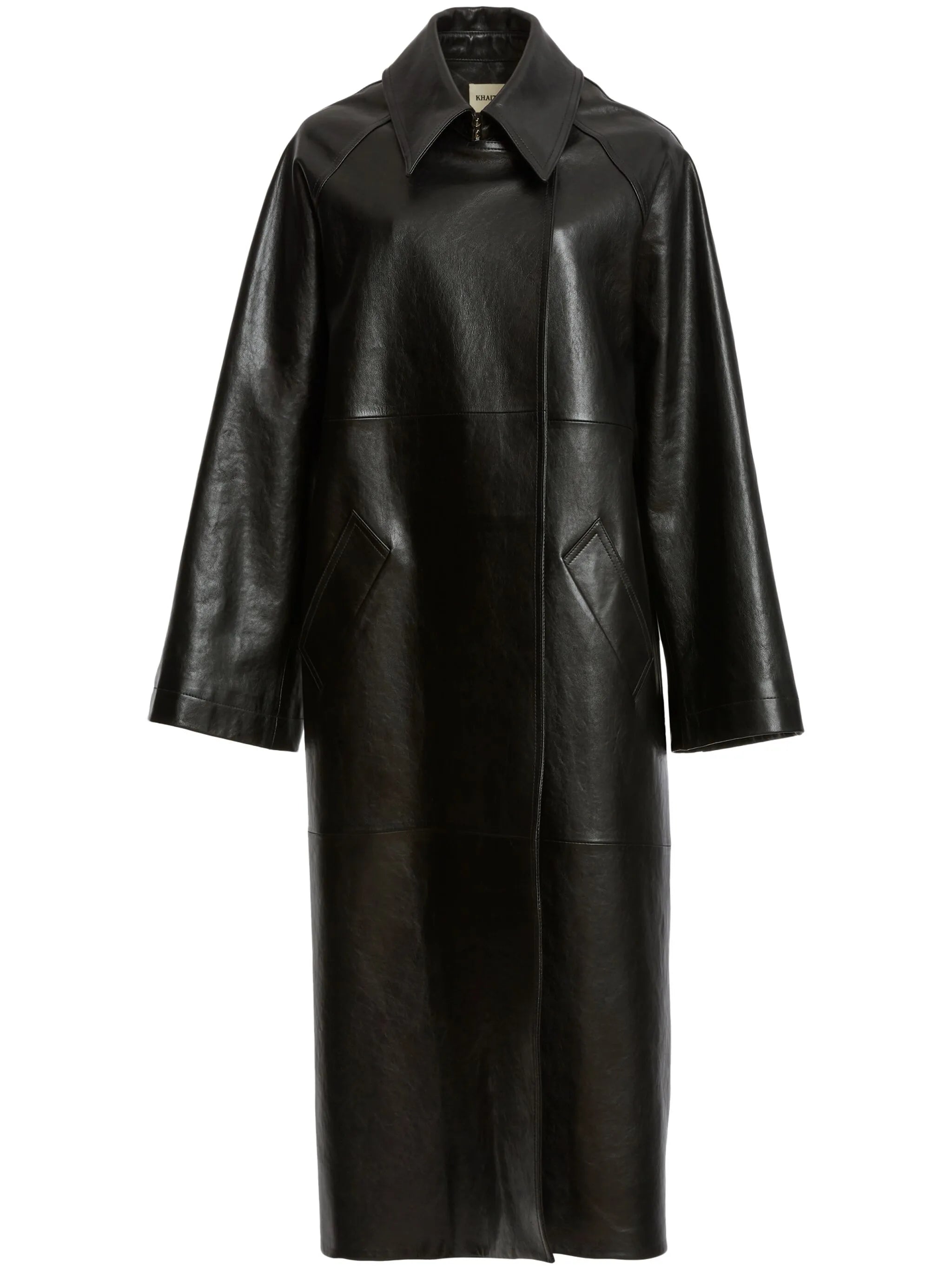The Minnie leather coat