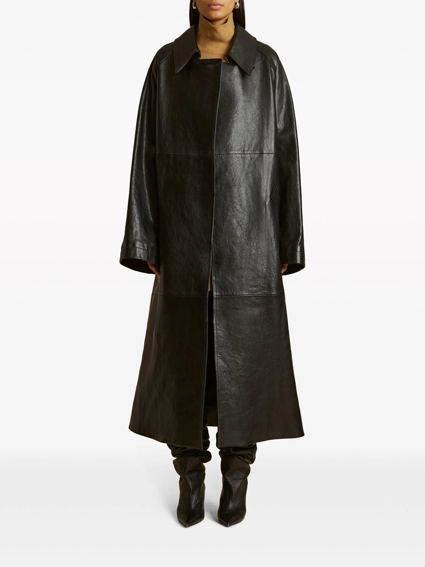 The Minnie leather coat