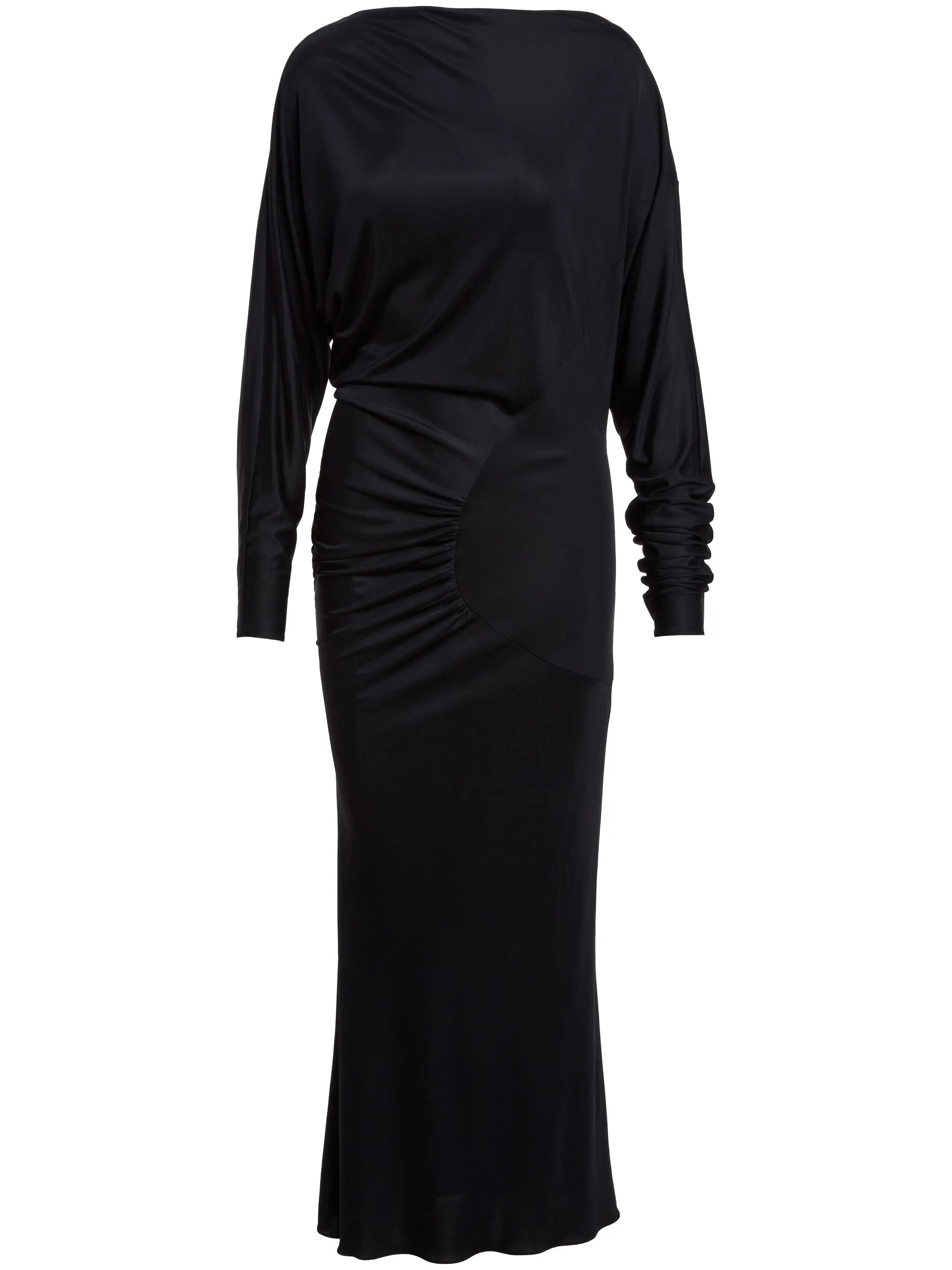 The Oron ruched maxi dress