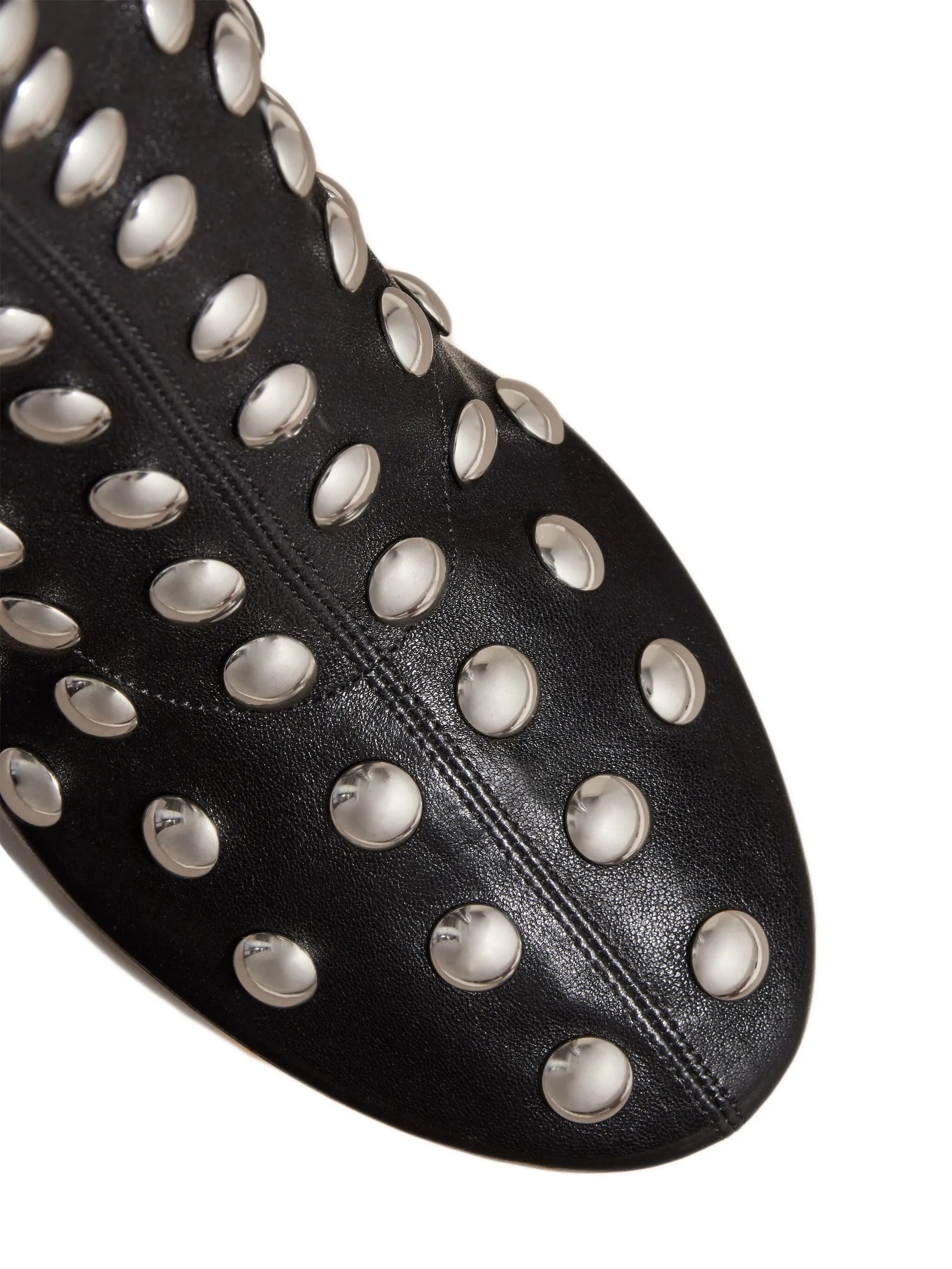 The Apollo studded wedge boots