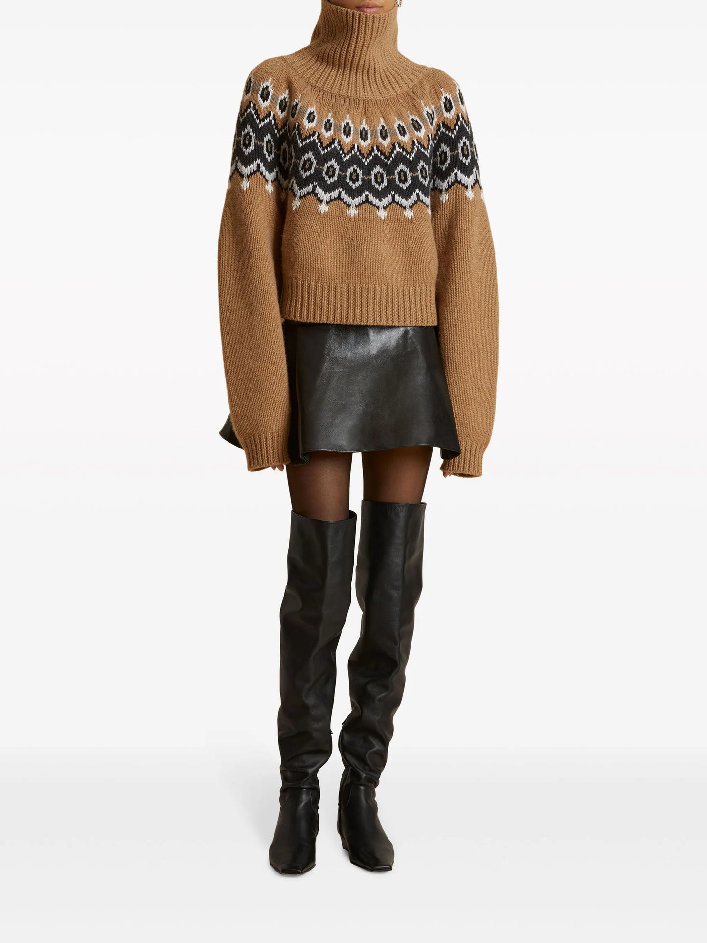 The Amaris high-neck jumper