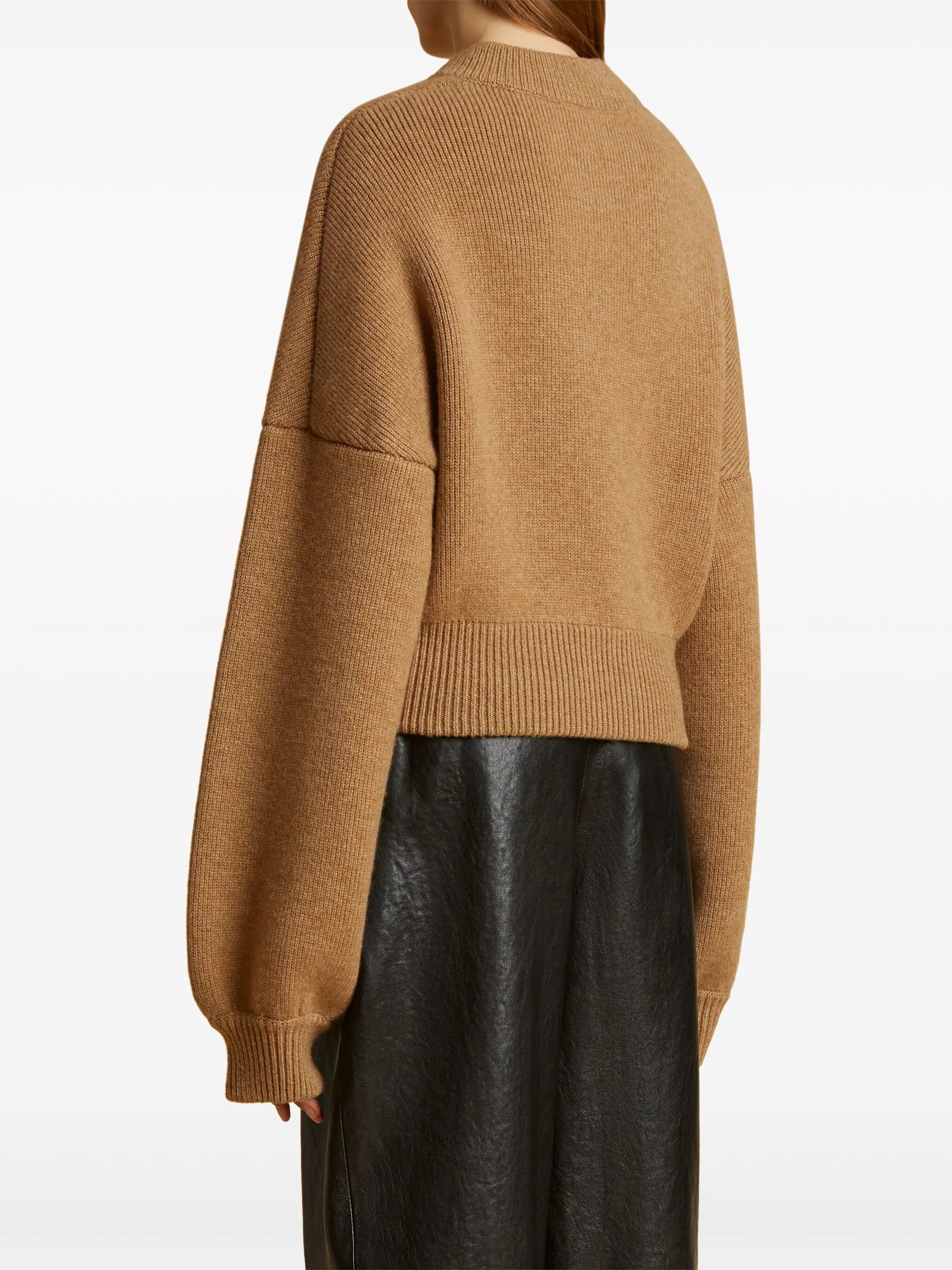 Rhea zip-up cardigan