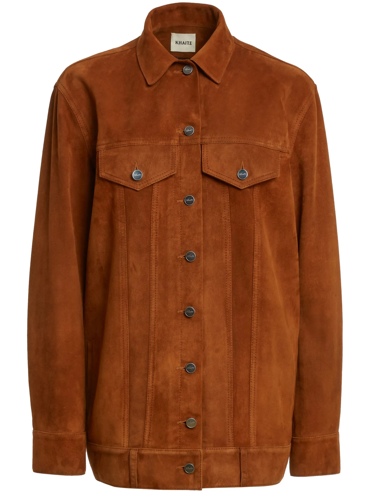 Ross suede shirt jacket
