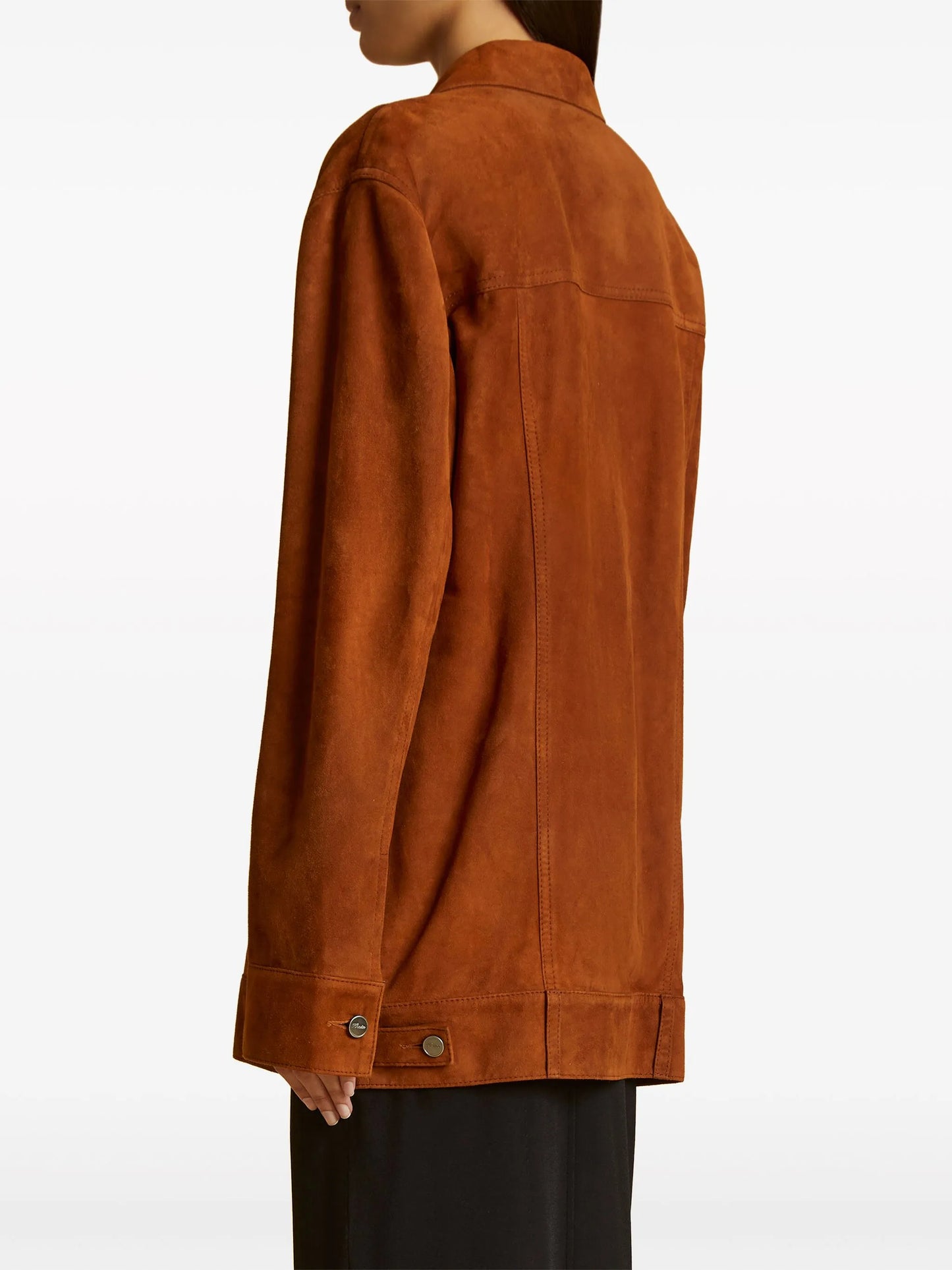 Ross suede shirt jacket