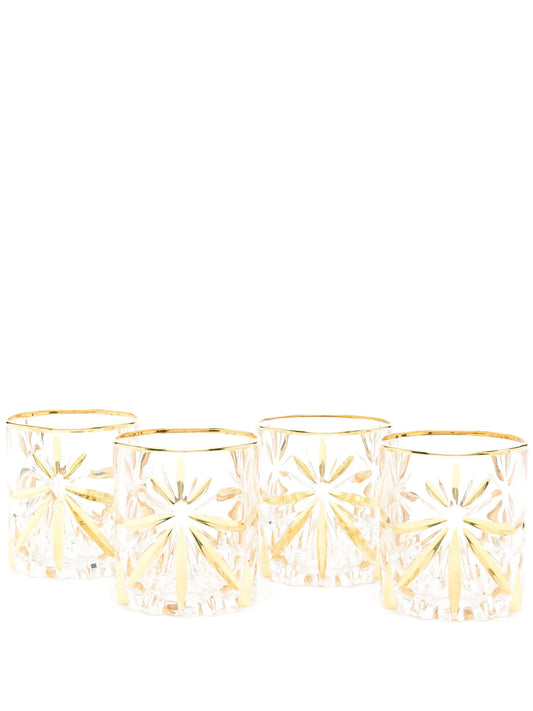 x Browns Murano whiskey glasses (set of four)